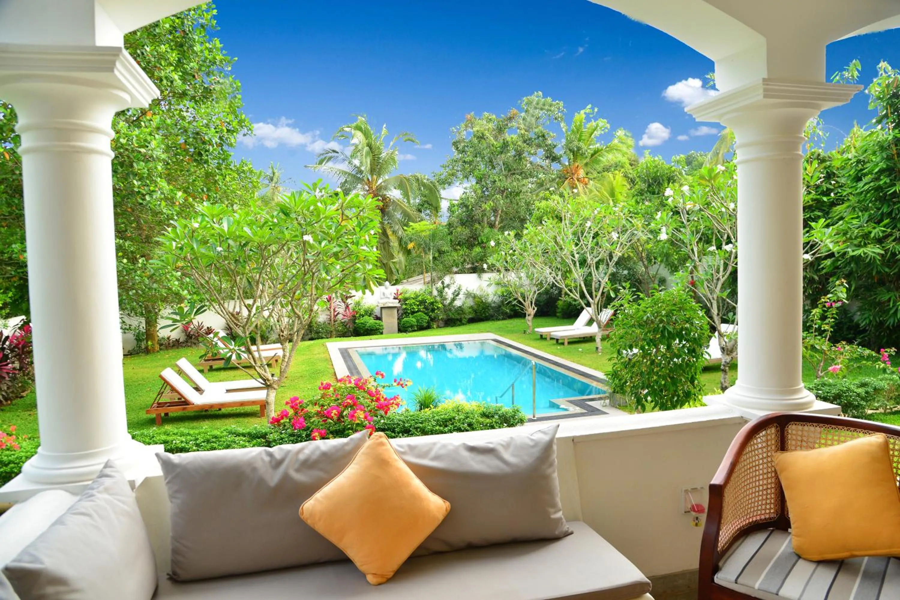 Garden in Boutique Villa Shanthi