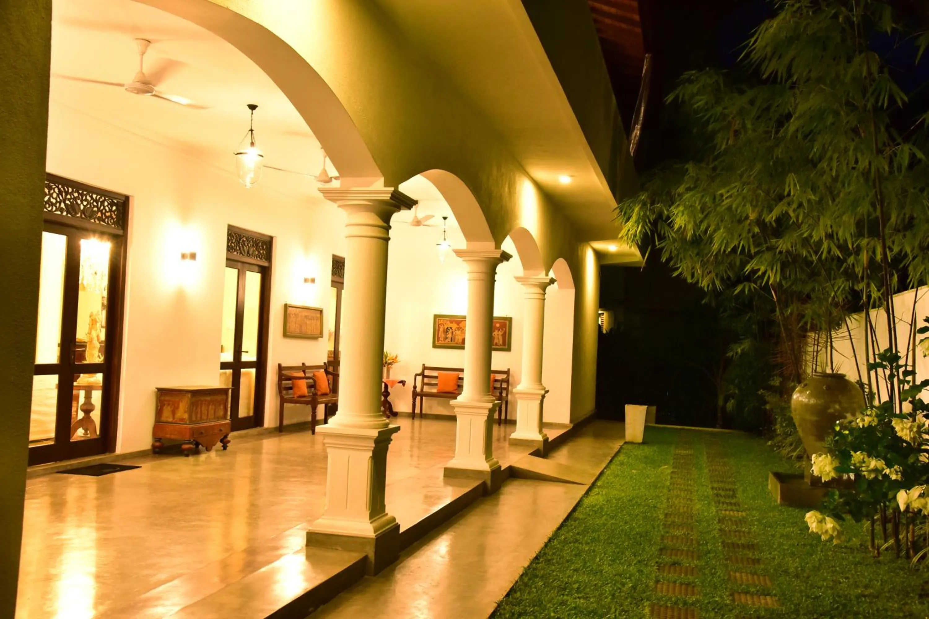 Facade/entrance in Boutique Villa Shanthi