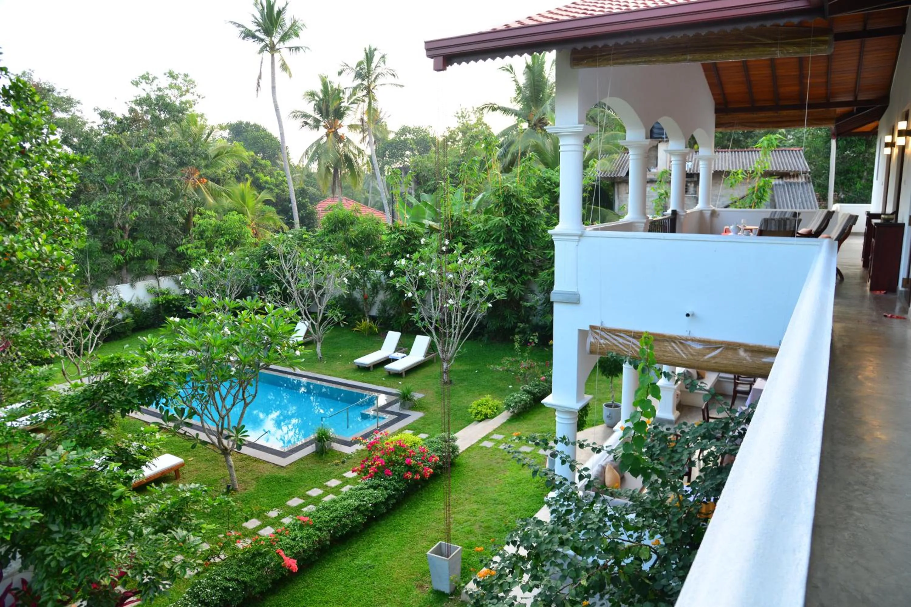 Garden in Boutique Villa Shanthi