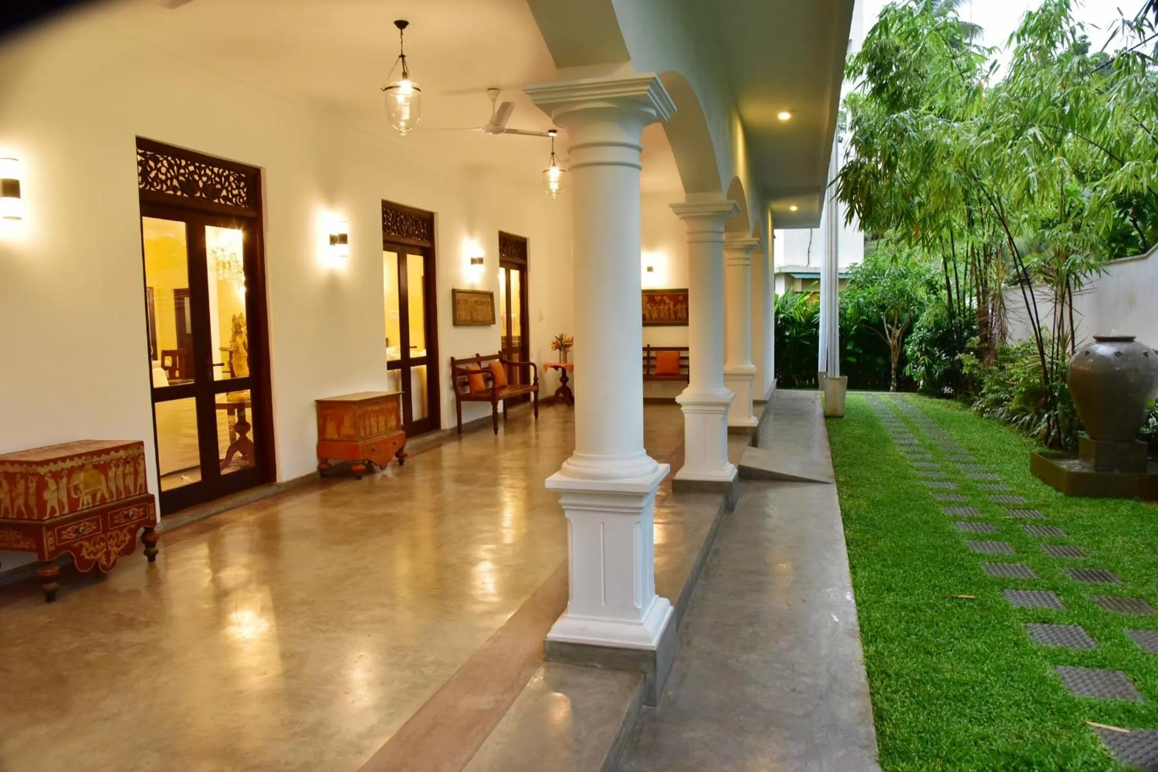 Facade/entrance in Boutique Villa Shanthi