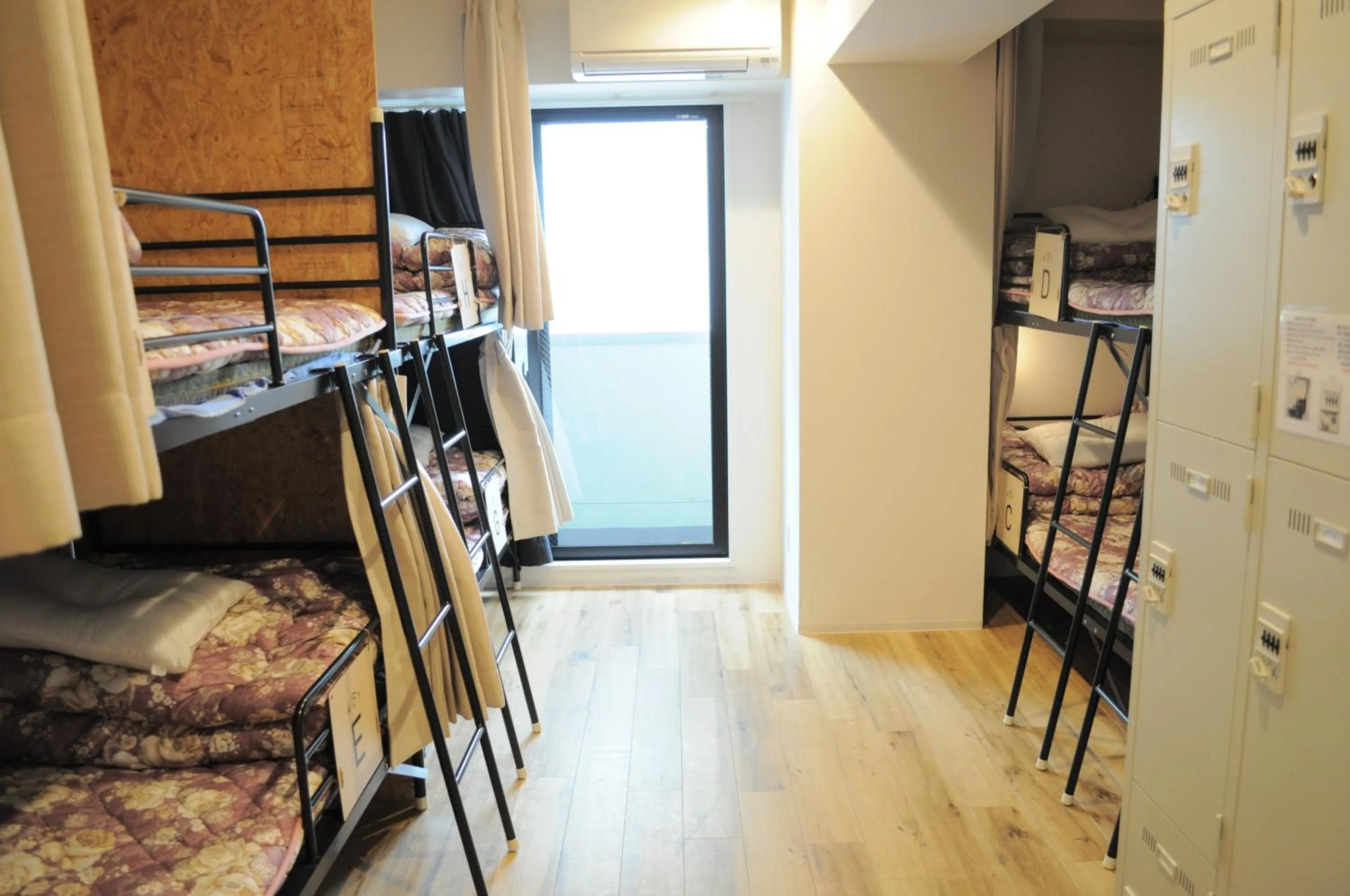 Photo of the whole room, Bunk Bed in 04village Namba