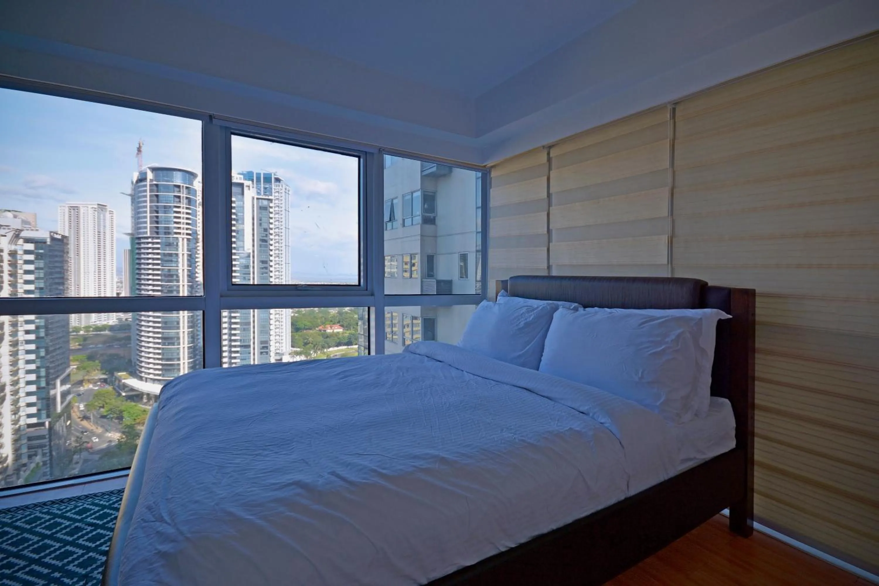 Bed in Victoria SOHO Suites