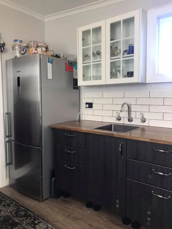 Kitchen or kitchenette in Bellamona Cottage Longford