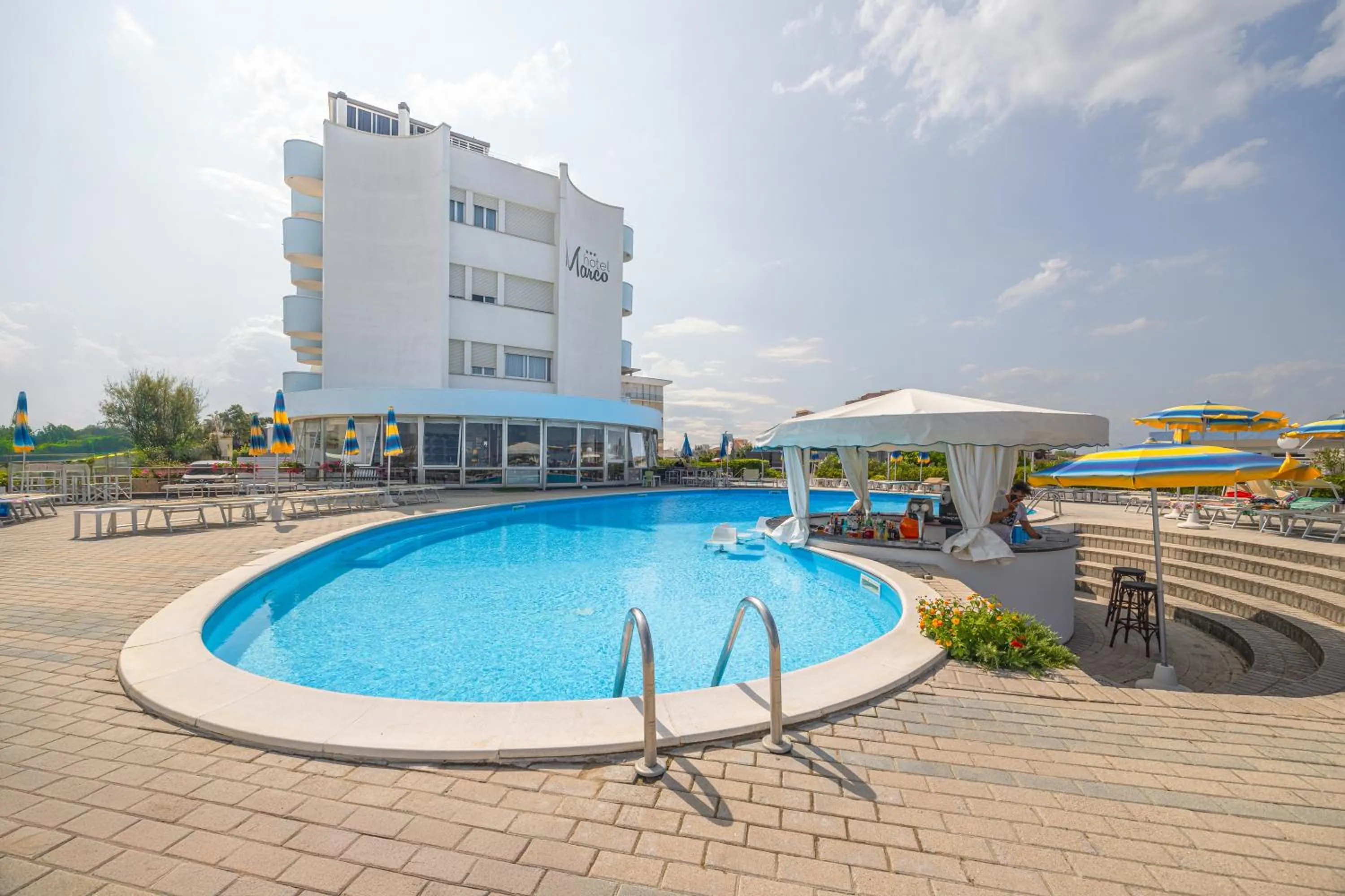 Property building in Hotel Marco