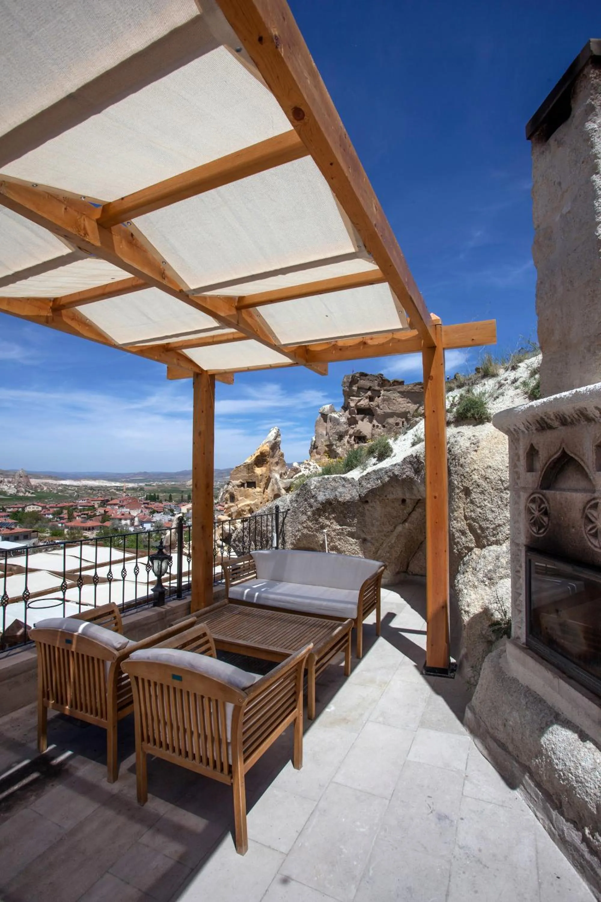 Balcony/Terrace in Agarta Cave Hotel