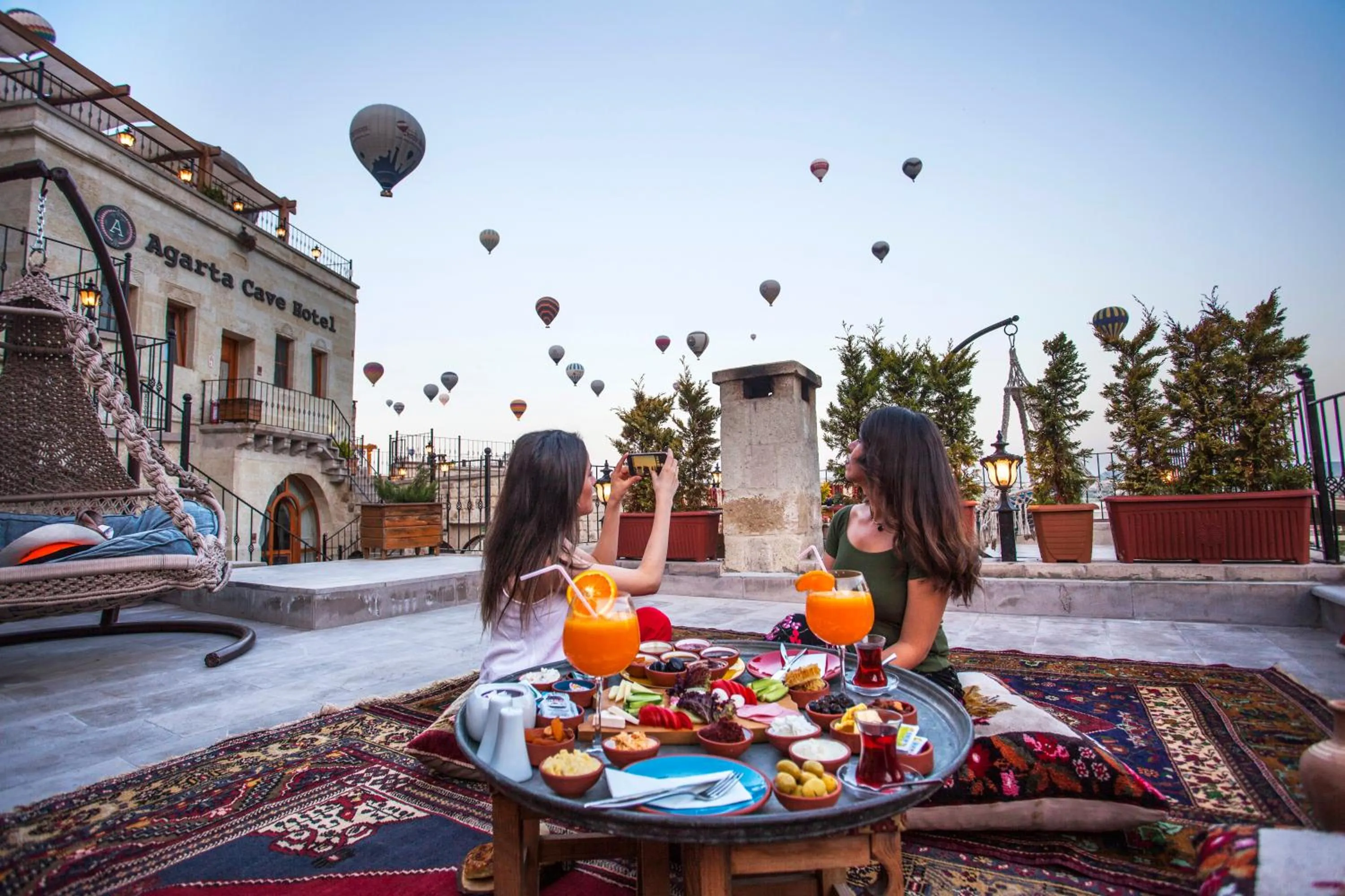 Property building in Agarta Cave Hotel