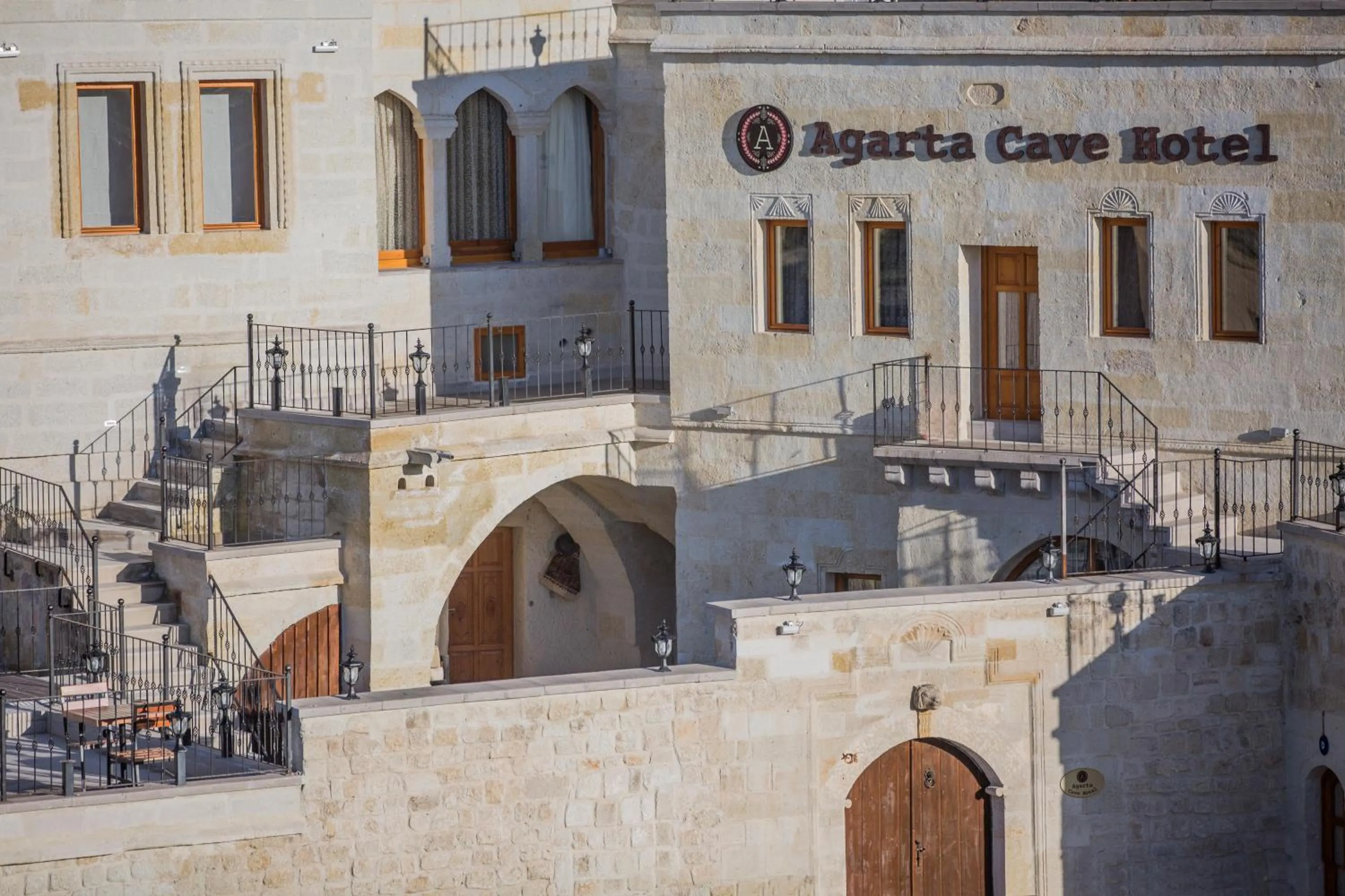 Property building in Agarta Cave Hotel