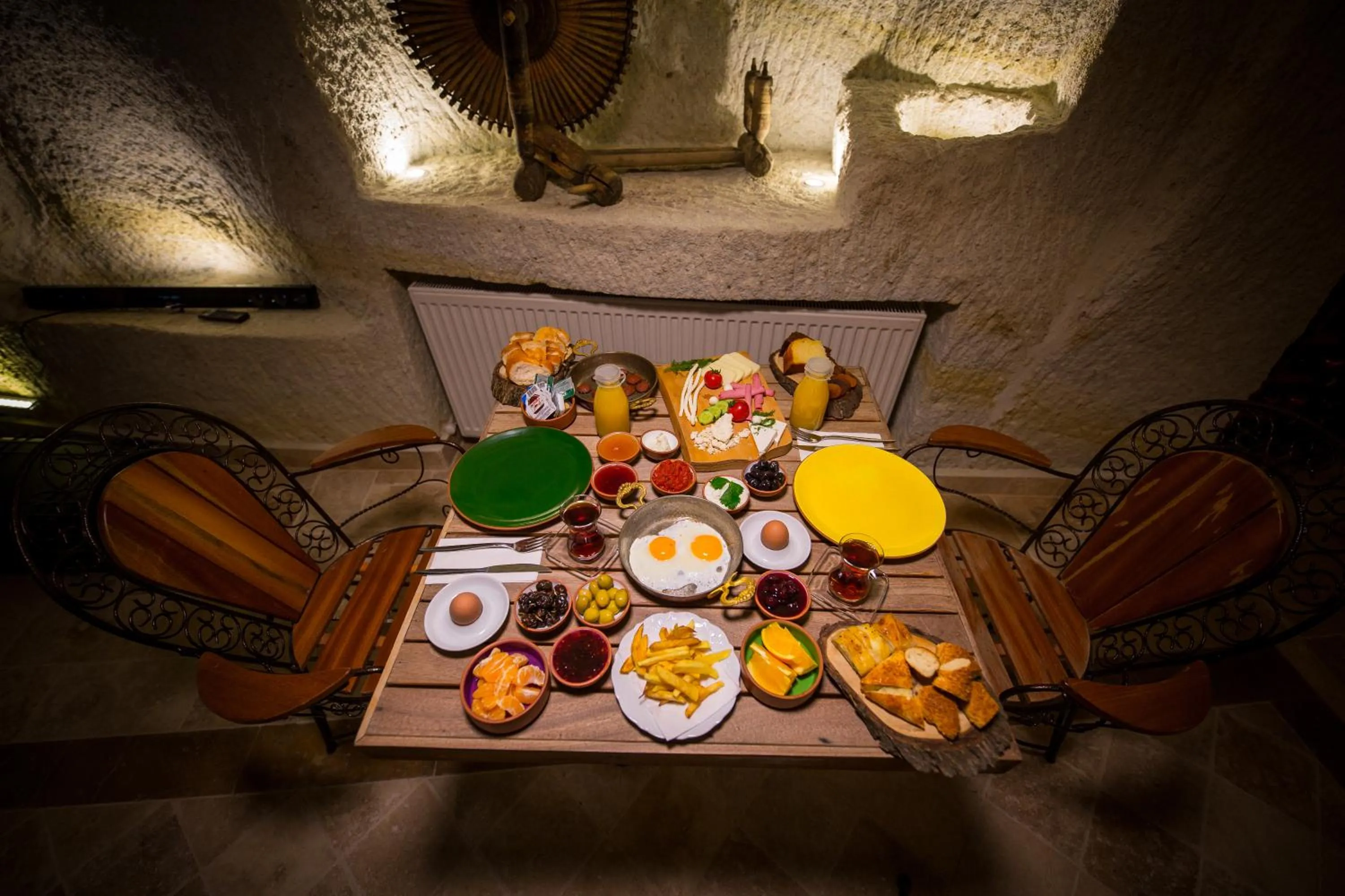 Breakfast in Agarta Cave Hotel