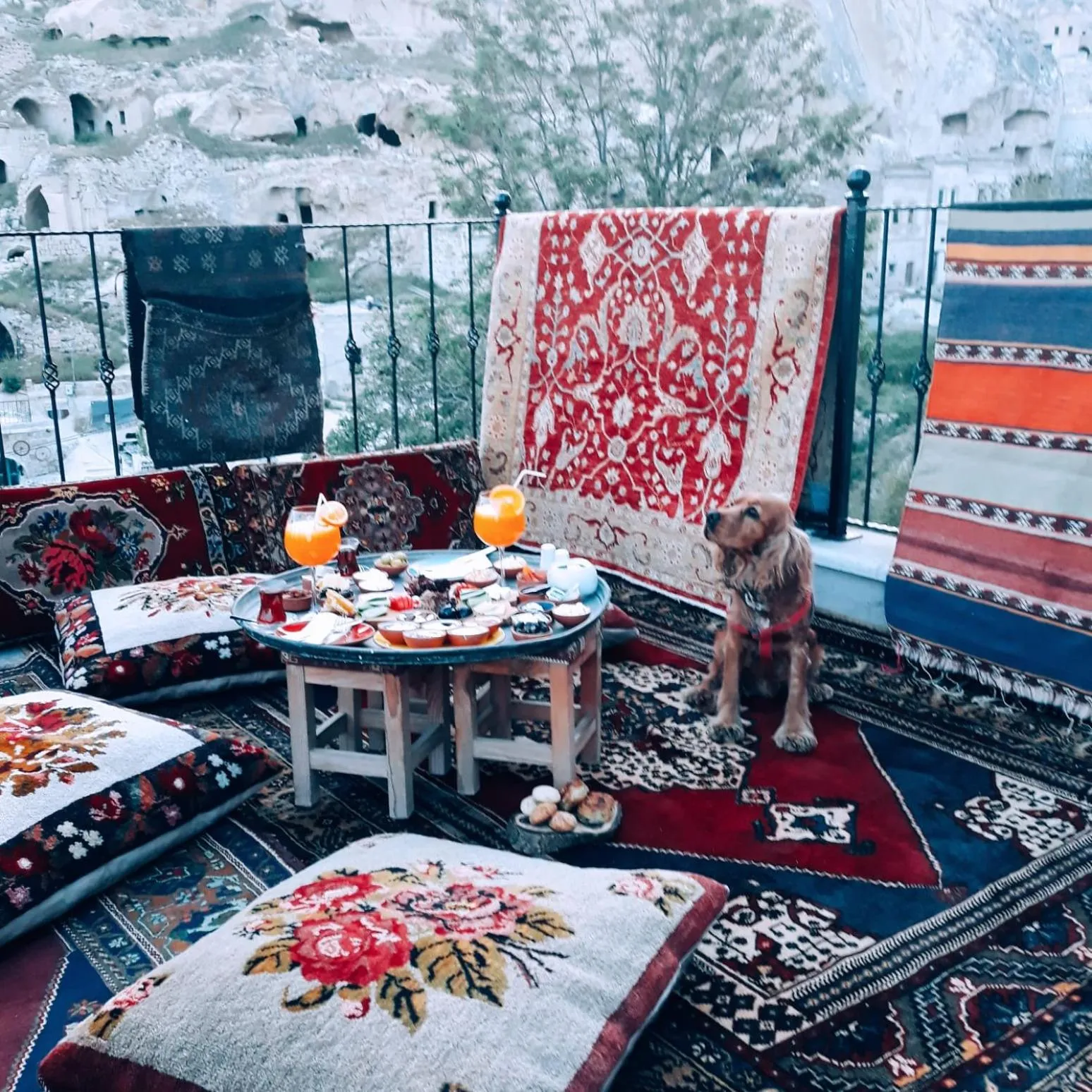 Balcony/Terrace in Agarta Cave Hotel