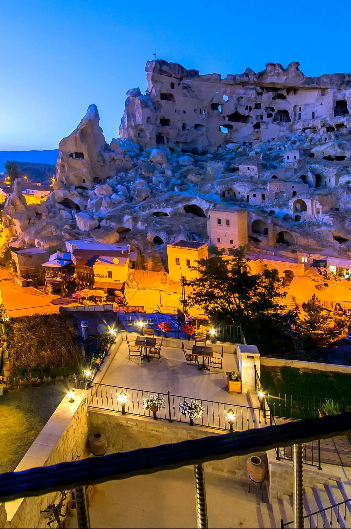 Floor plan in Agarta Cave Hotel