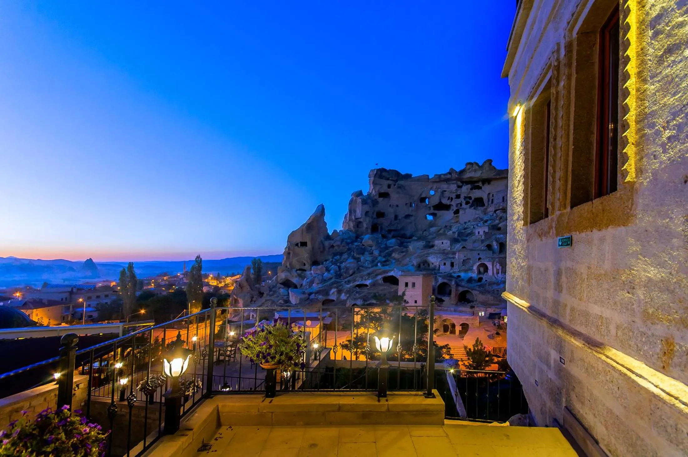 Balcony/Terrace in Agarta Cave Hotel