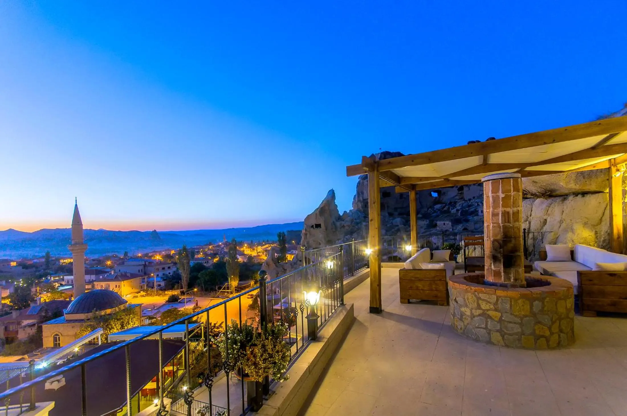 Balcony/Terrace in Agarta Cave Hotel