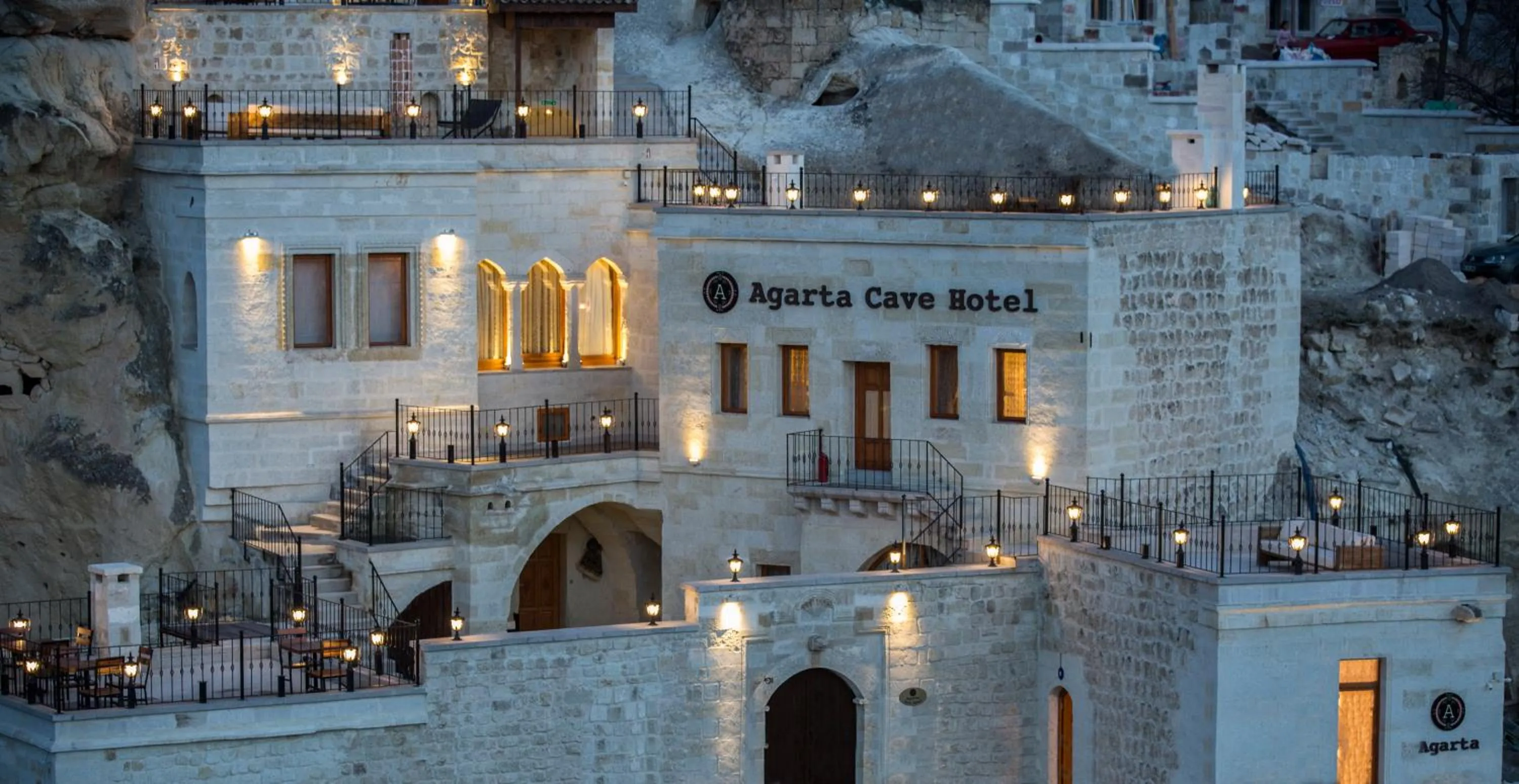 Property building in Agarta Cave Hotel