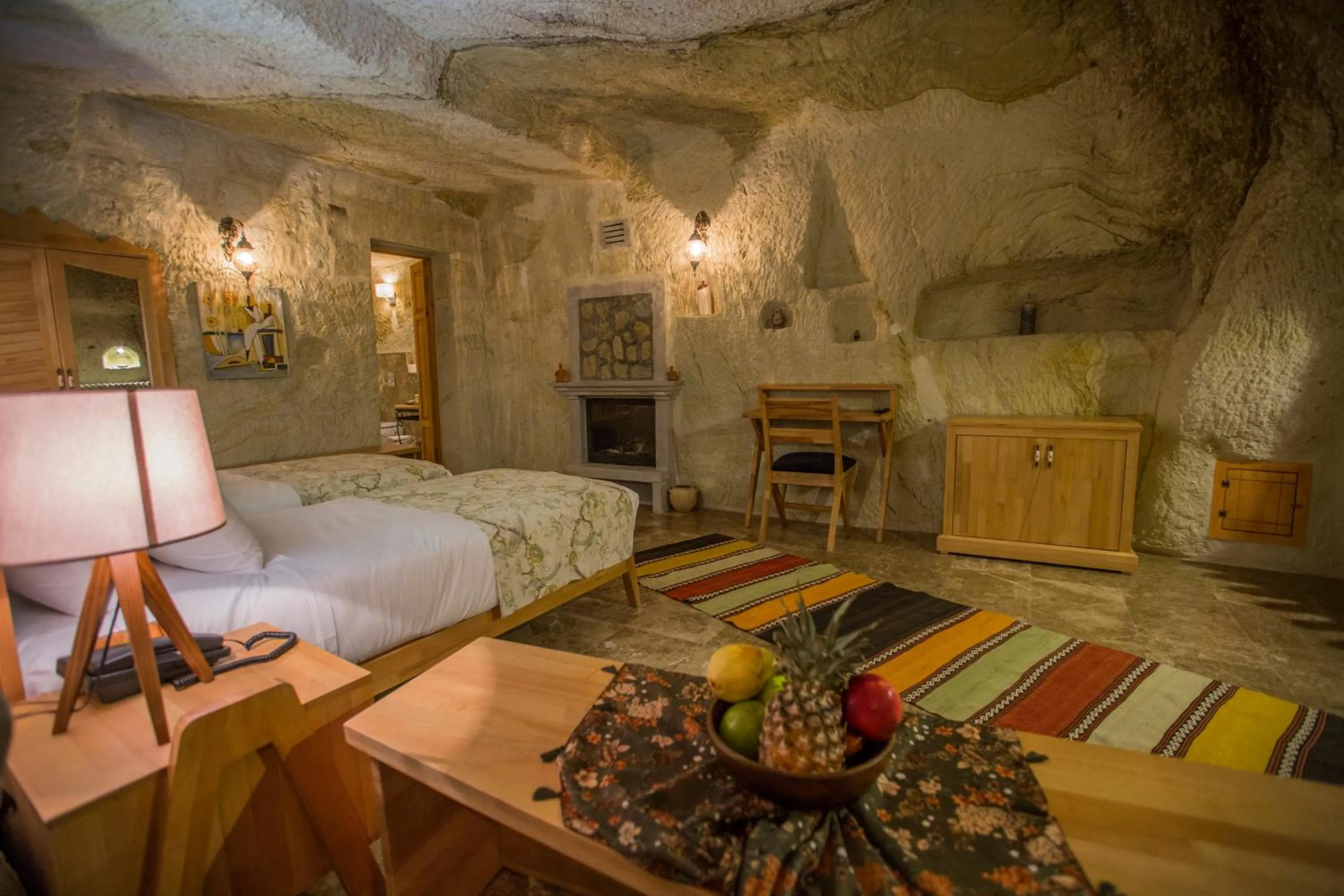 Bedroom, Bed in Agarta Cave Hotel