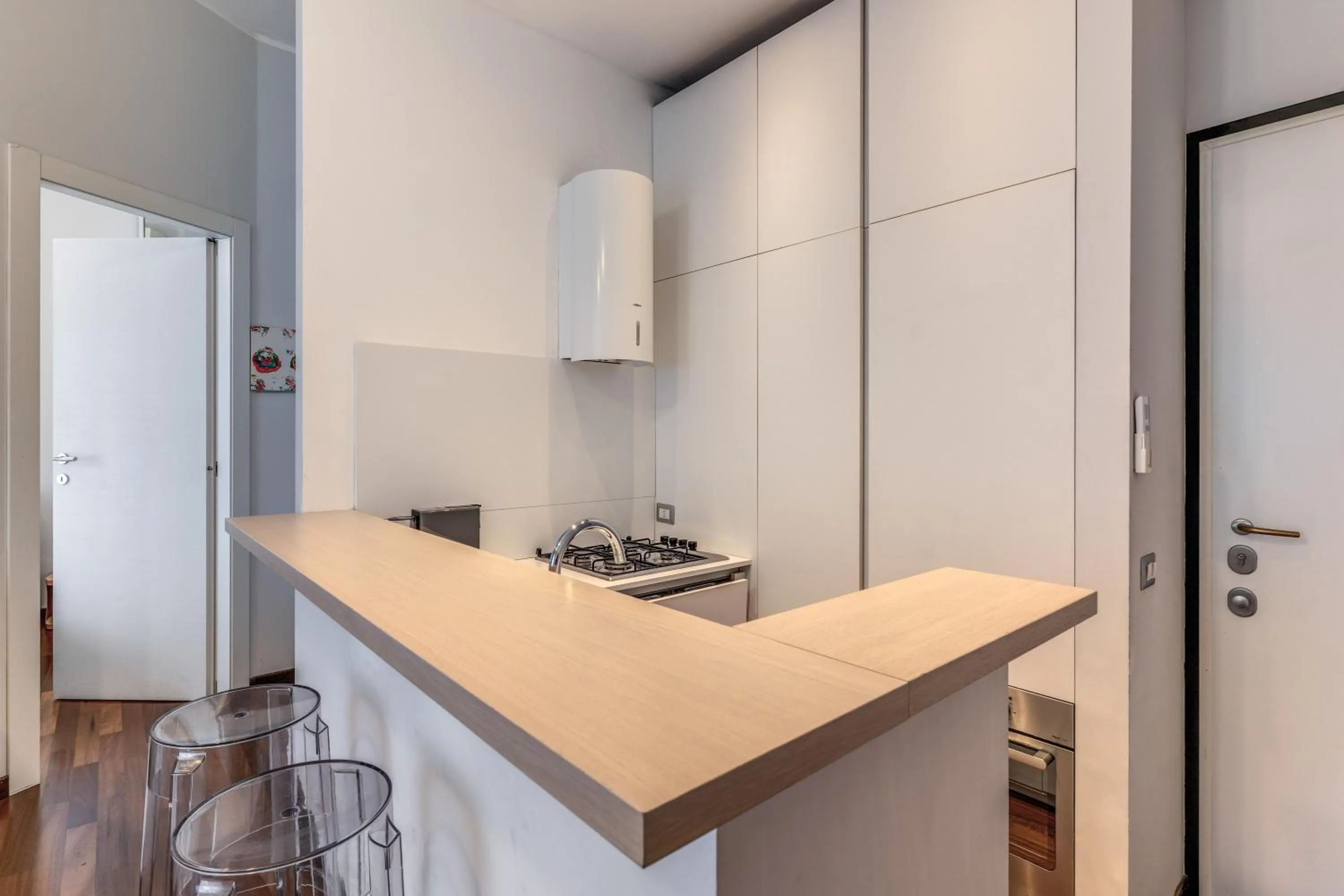 Kitchen or kitchenette in 43 Station Hotel