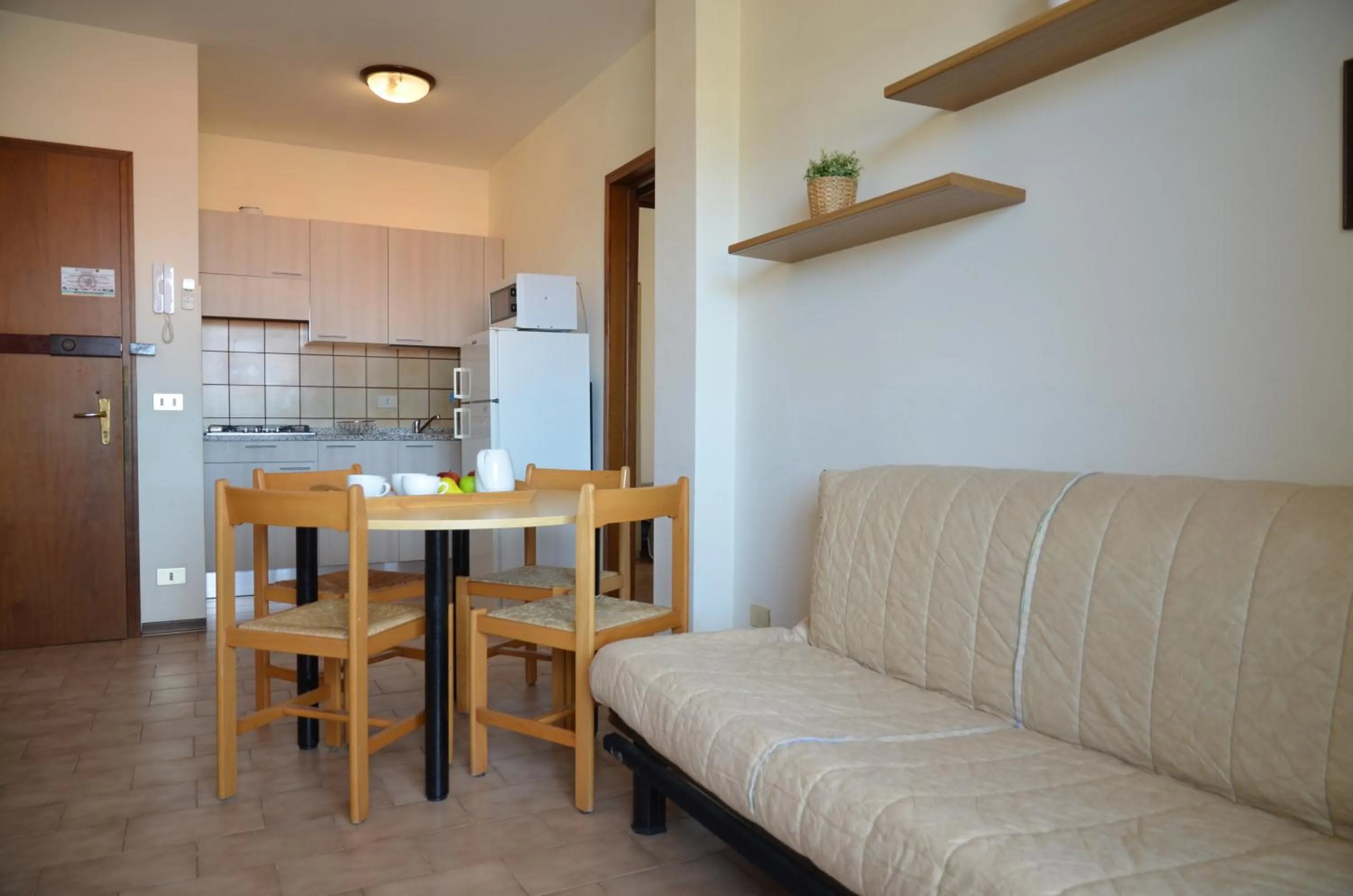 Kitchen or kitchenette in Appartamenti Nasse