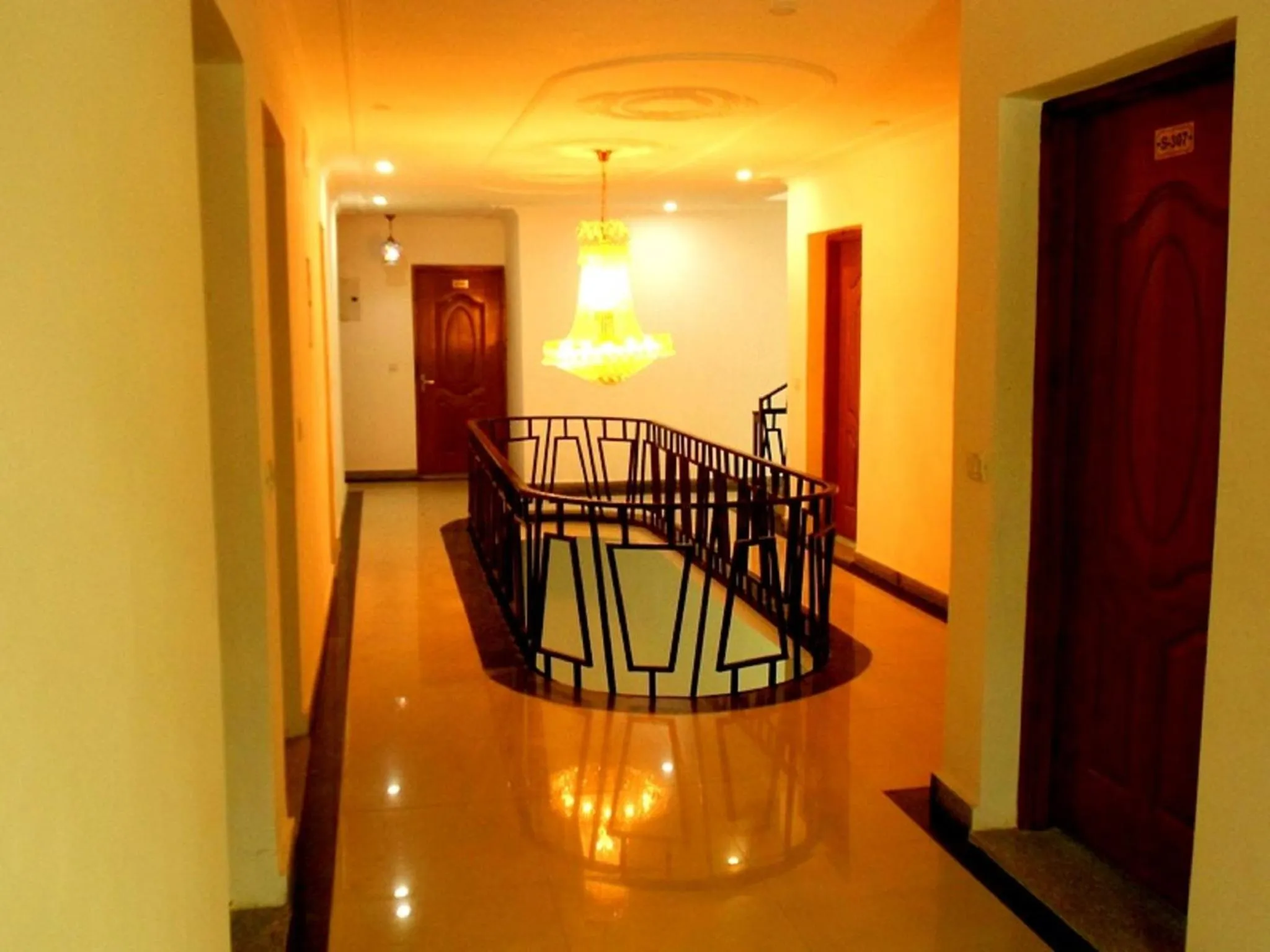 Decorative detail in Hotel Ash Vale