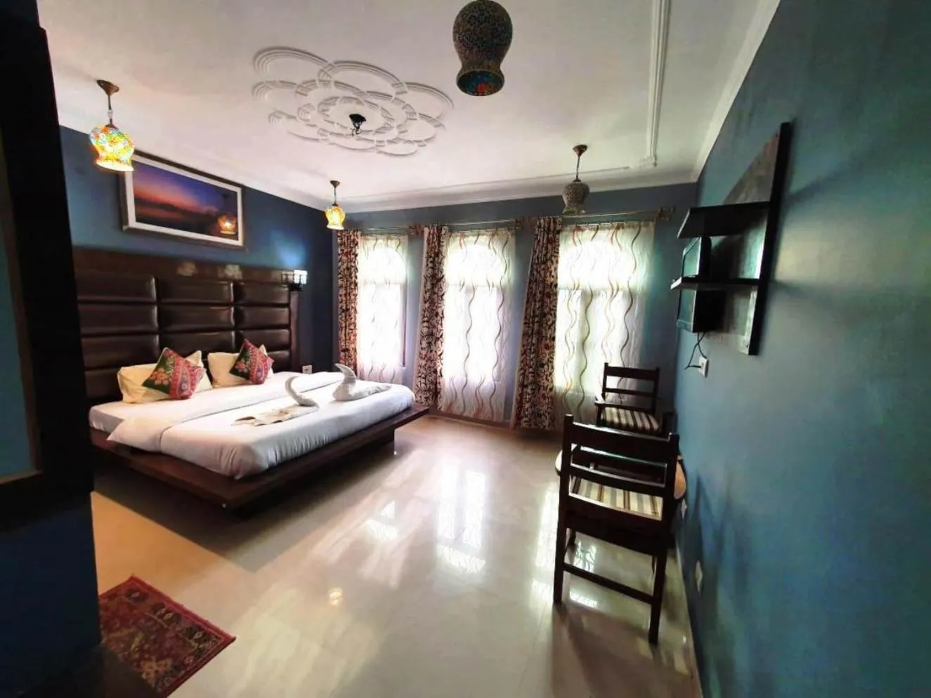 Bedroom, Bed in Hotel Ash Vale