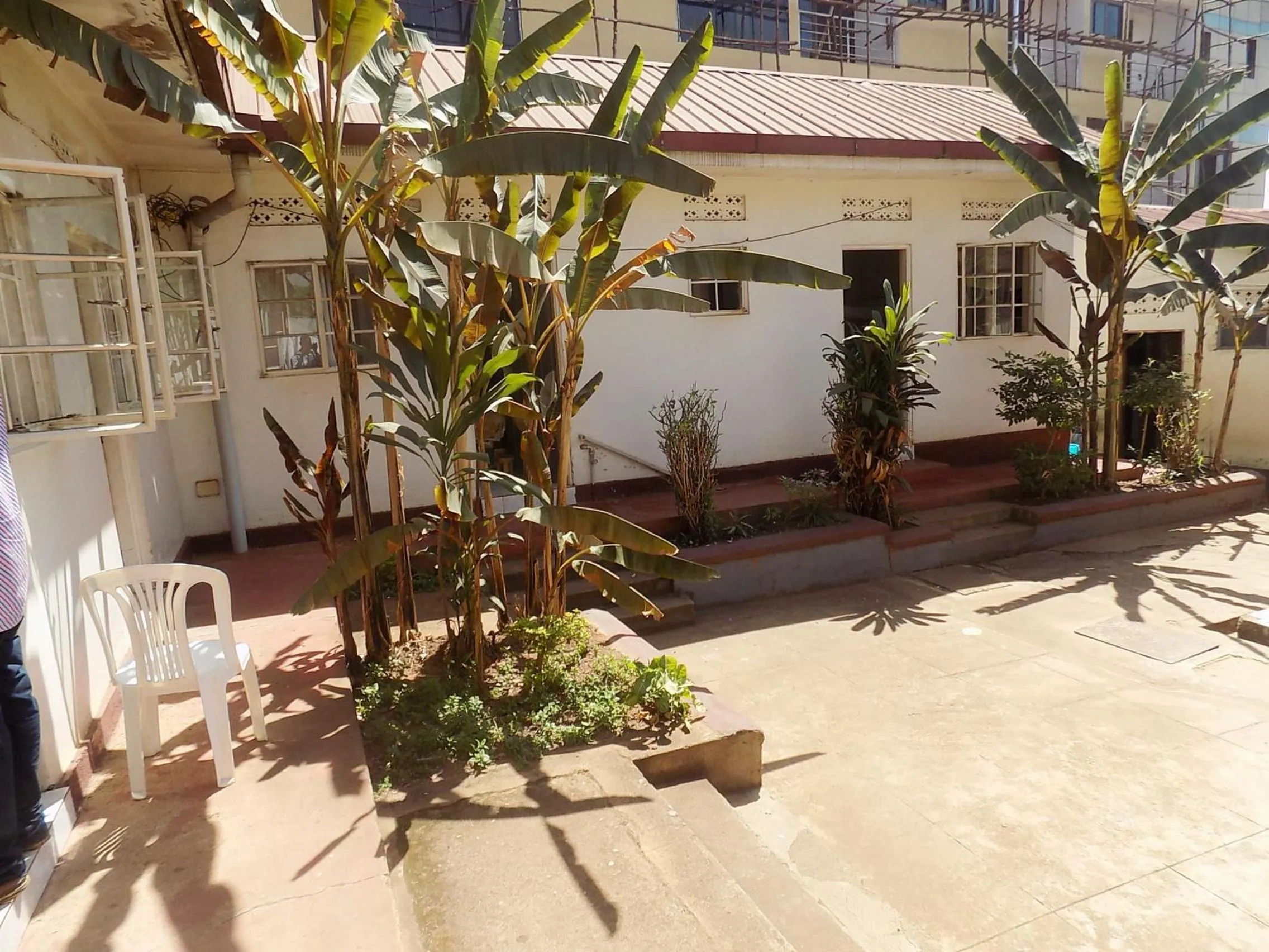 Garden in Manhattan Guesthouse Kampala