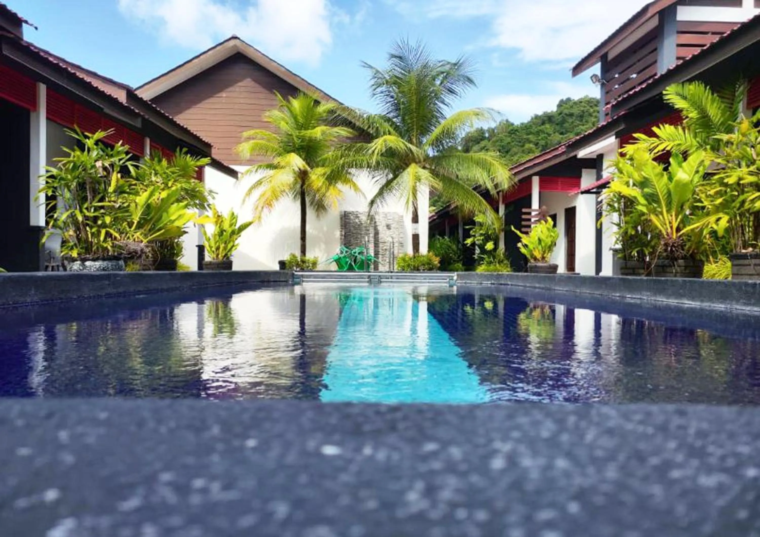 Swimming pool in Anjung Villa