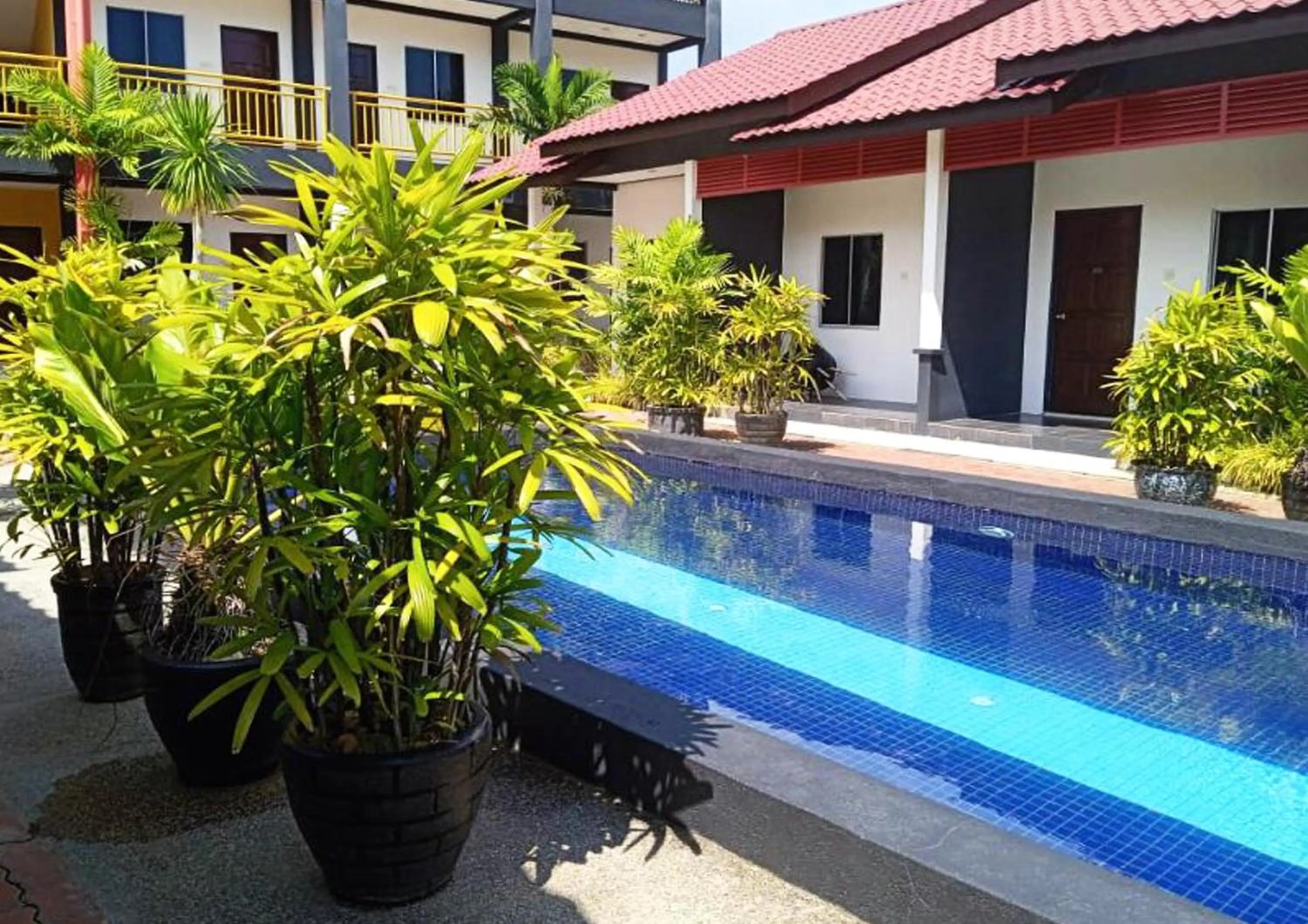 Pool view in Anjung Villa