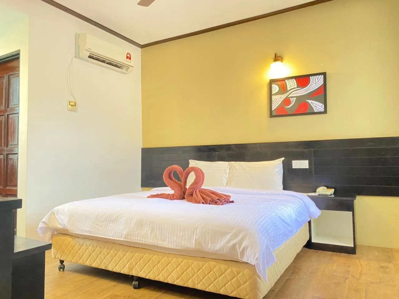 Bed in Anjung Villa