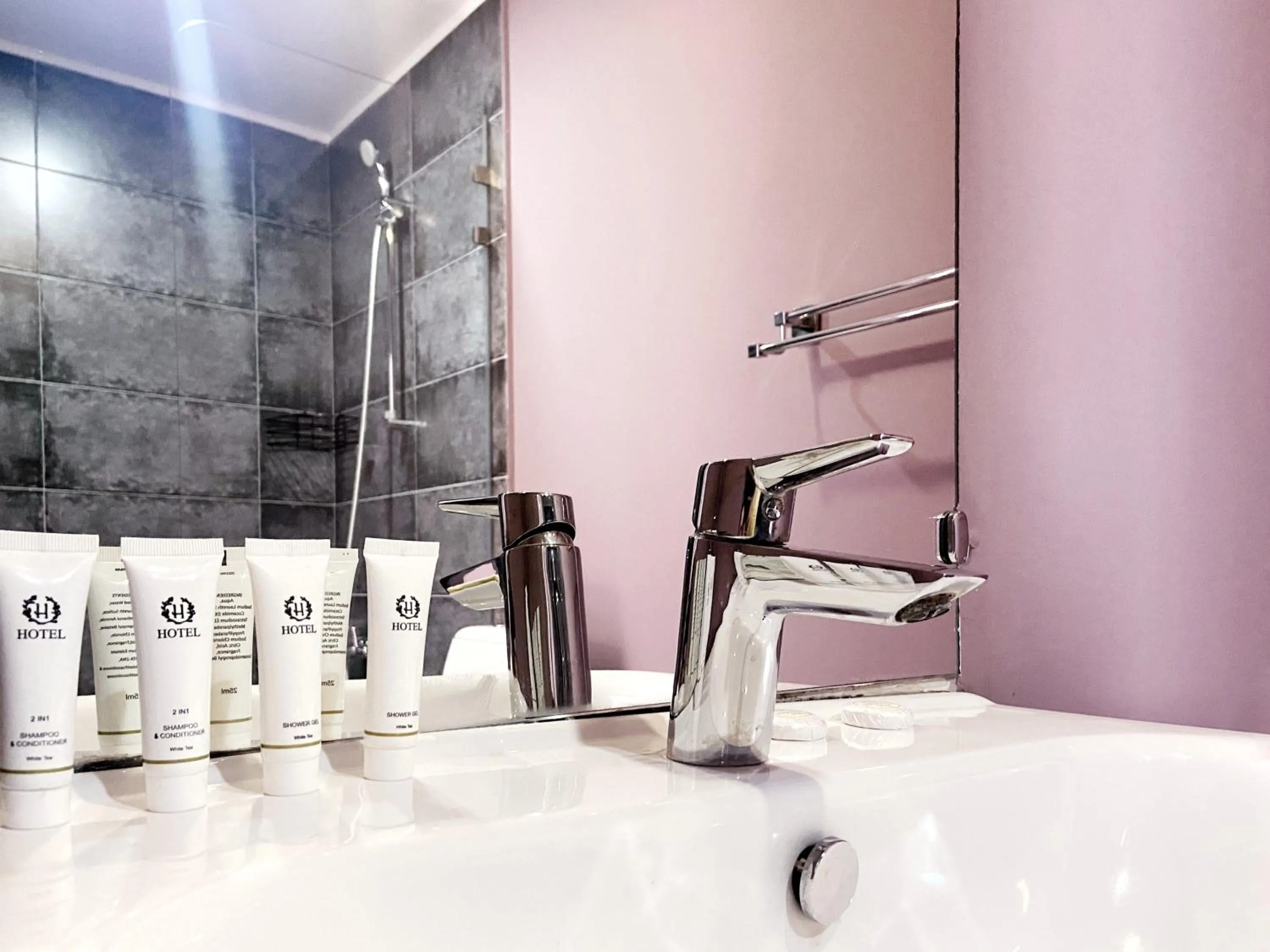 Bathroom in TourAsia Hotel