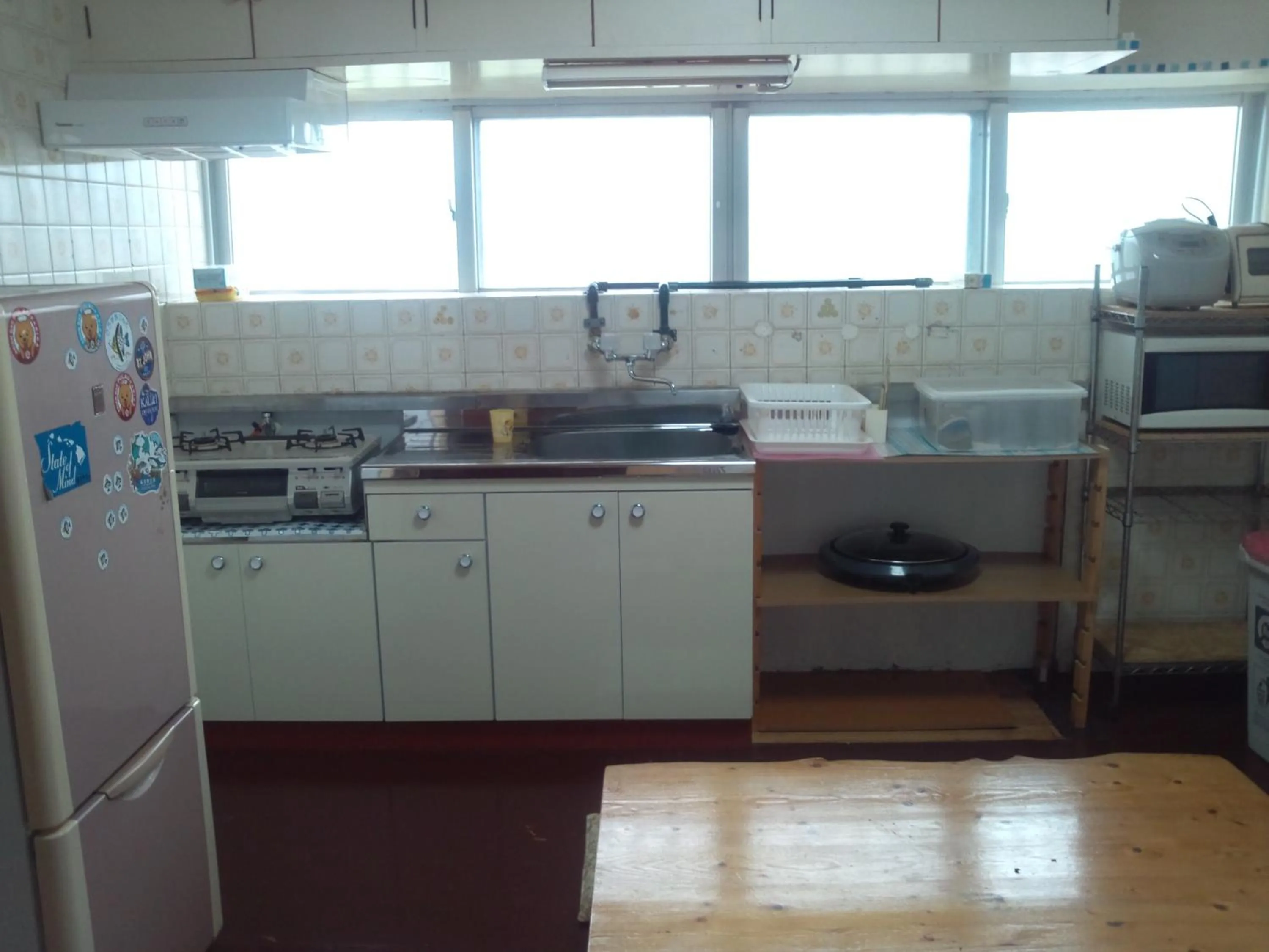 Communal kitchen in Shirahono Yado Aoi Umi