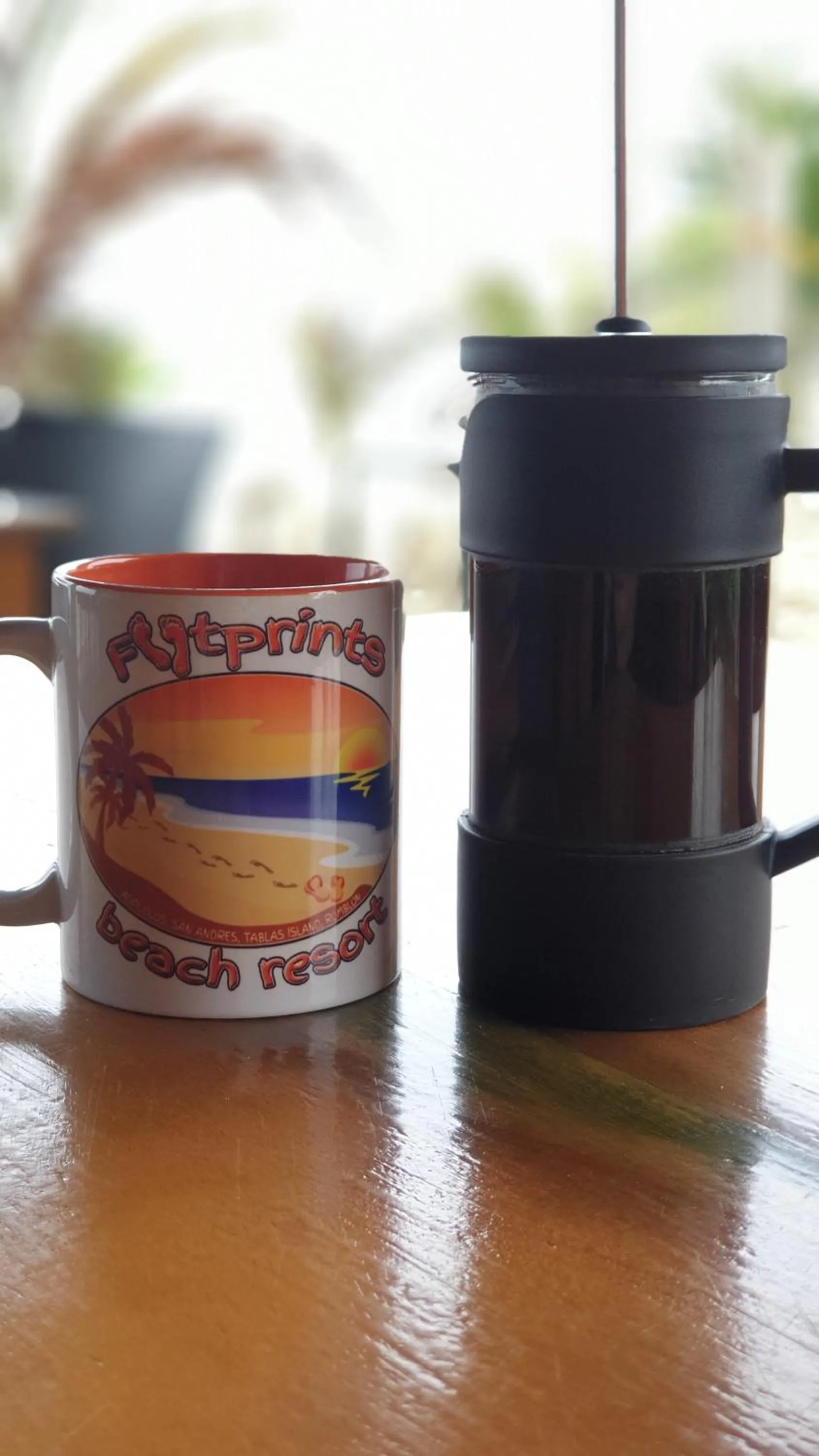 Drinks in Footprints Beach Resort