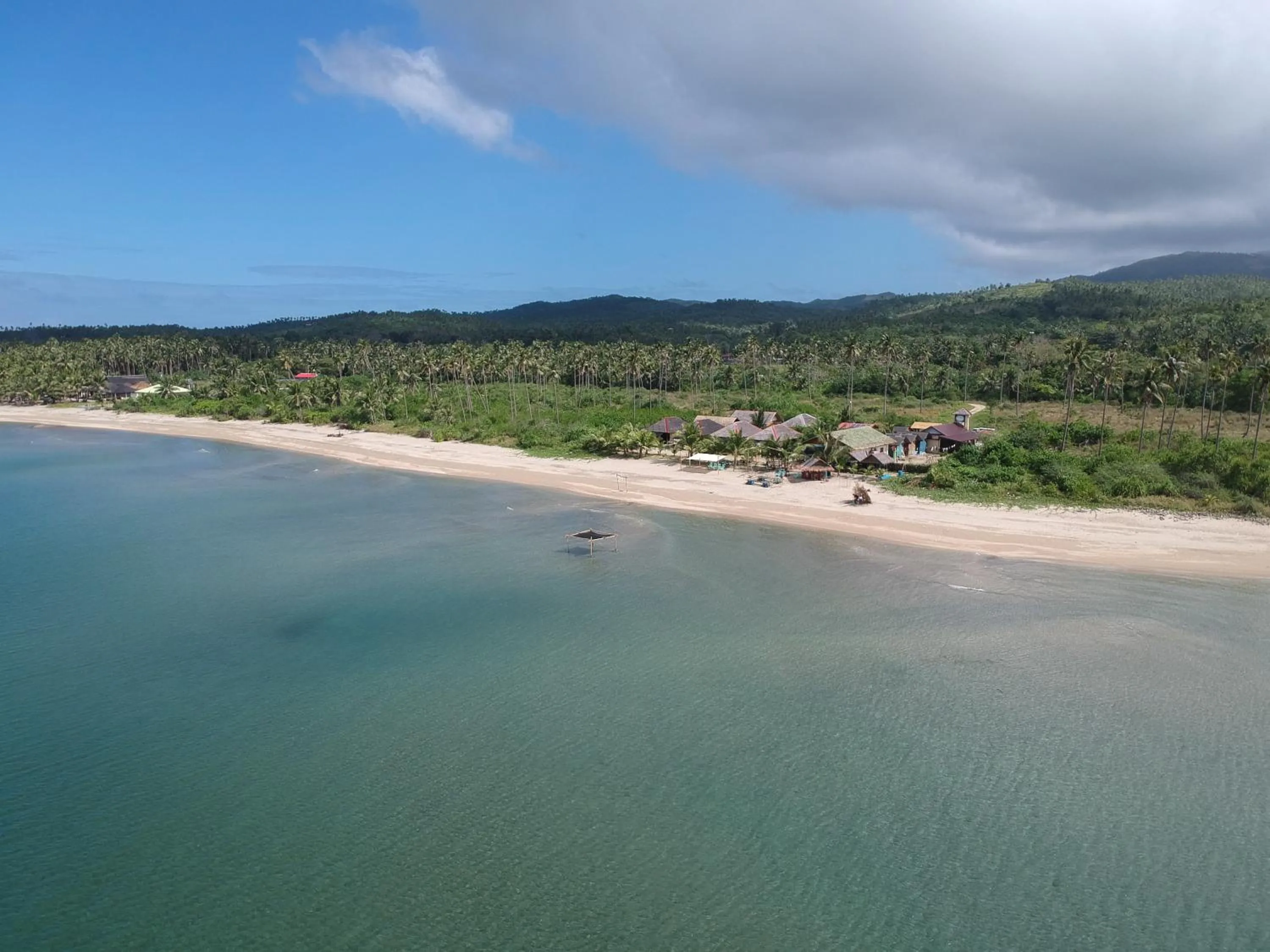 Bird's eye view in Footprints Beach Resort