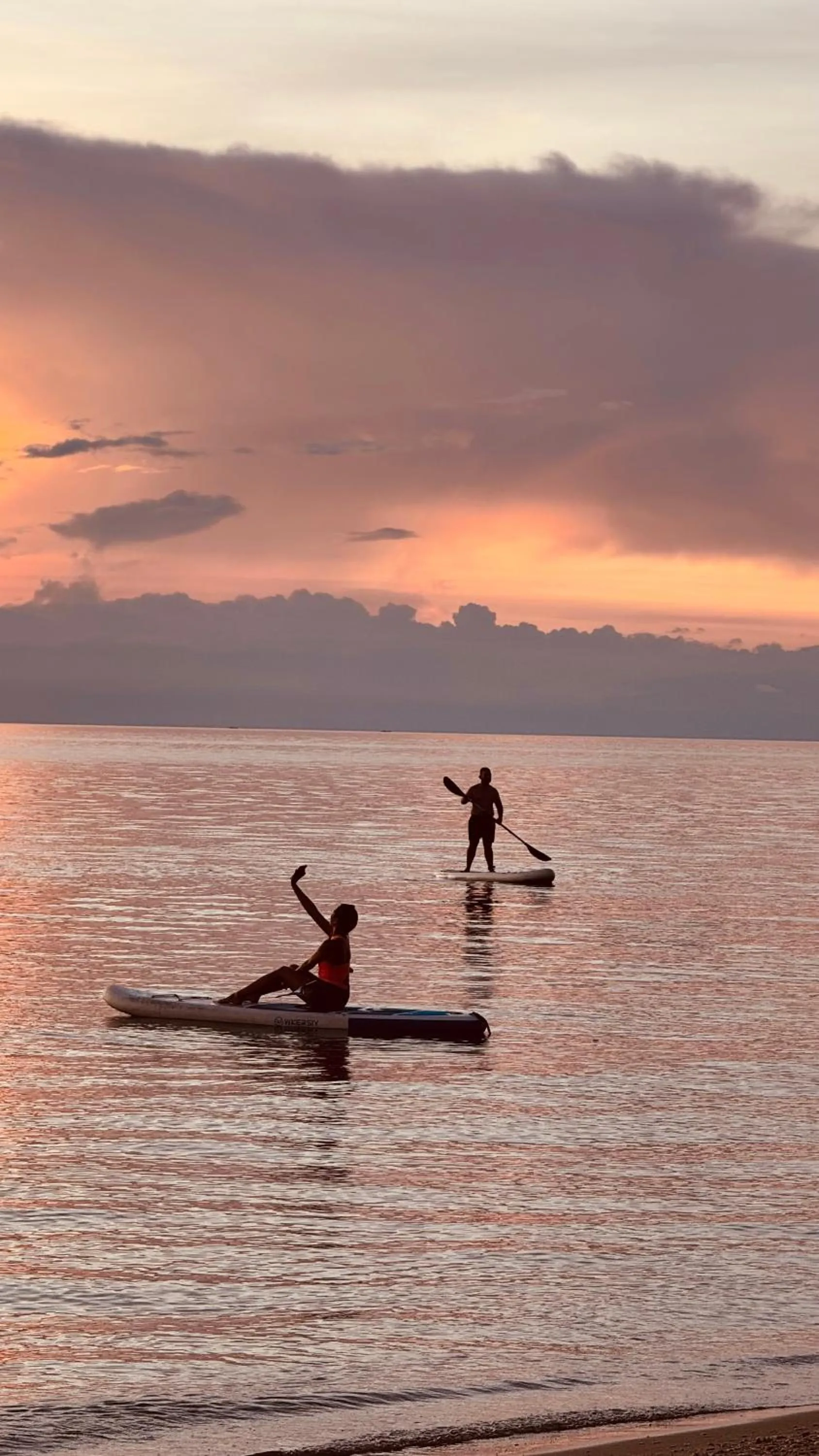 People in Footprints Beach Resort
