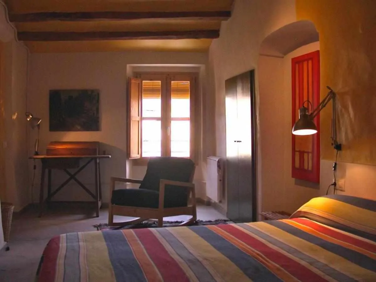 Bed in Hotel rural HD Riudebitlles art i allotjament