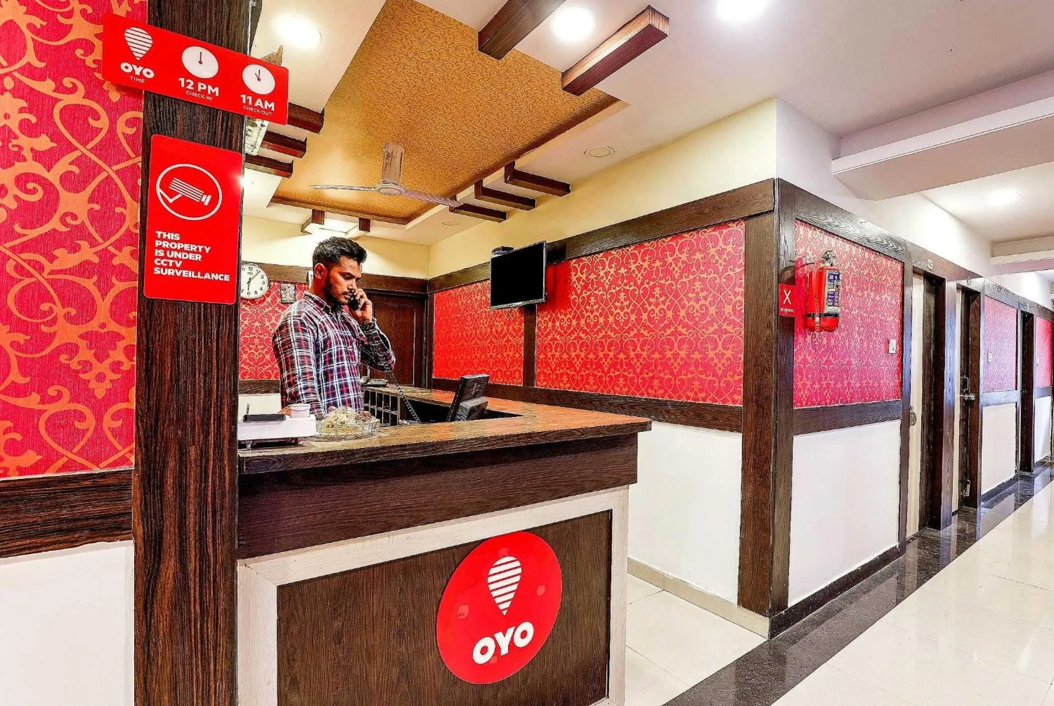 Lobby or reception in Hotel O Deccan Lodging And Boarding