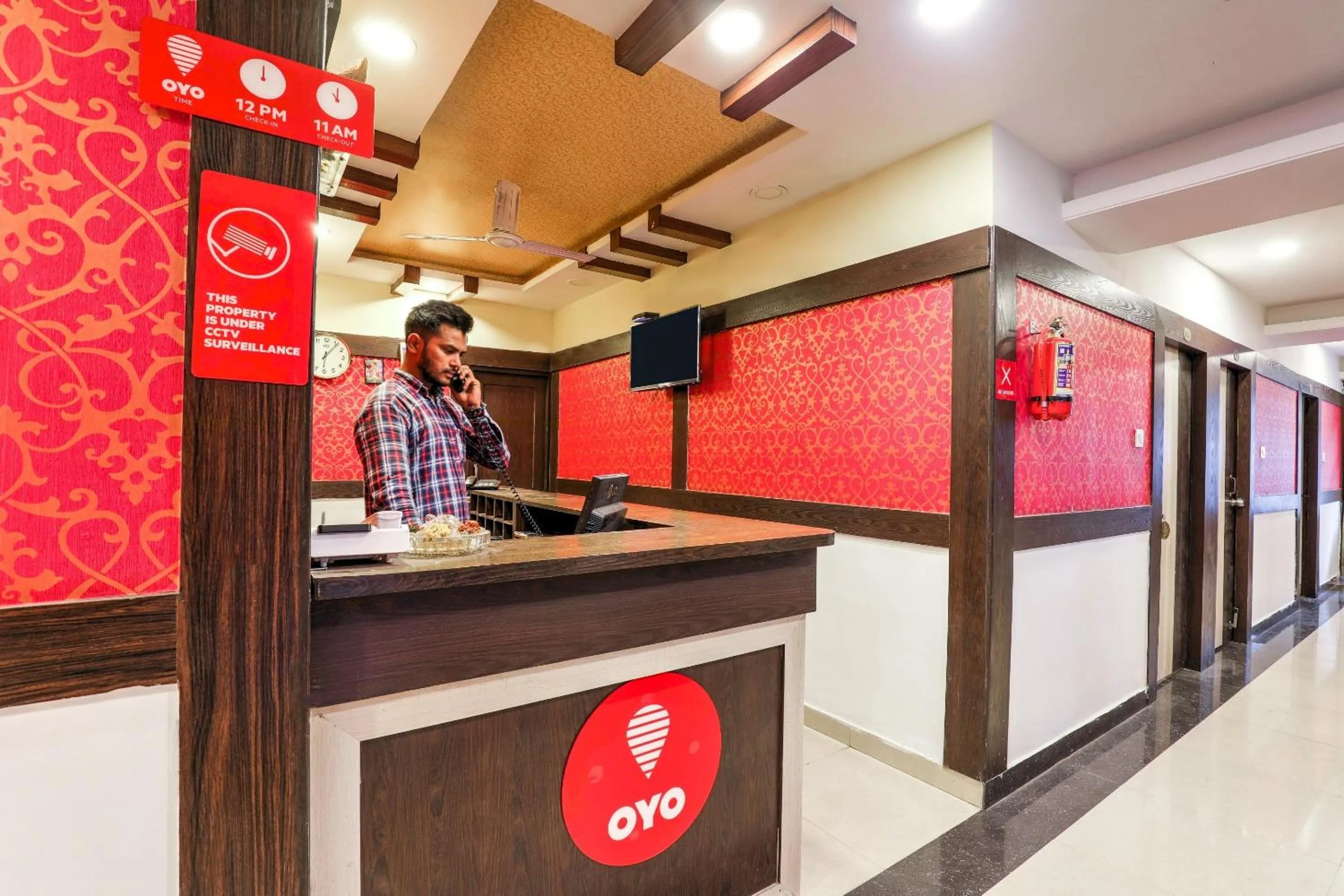 Lobby or reception in Hotel O Deccan Lodging And Boarding