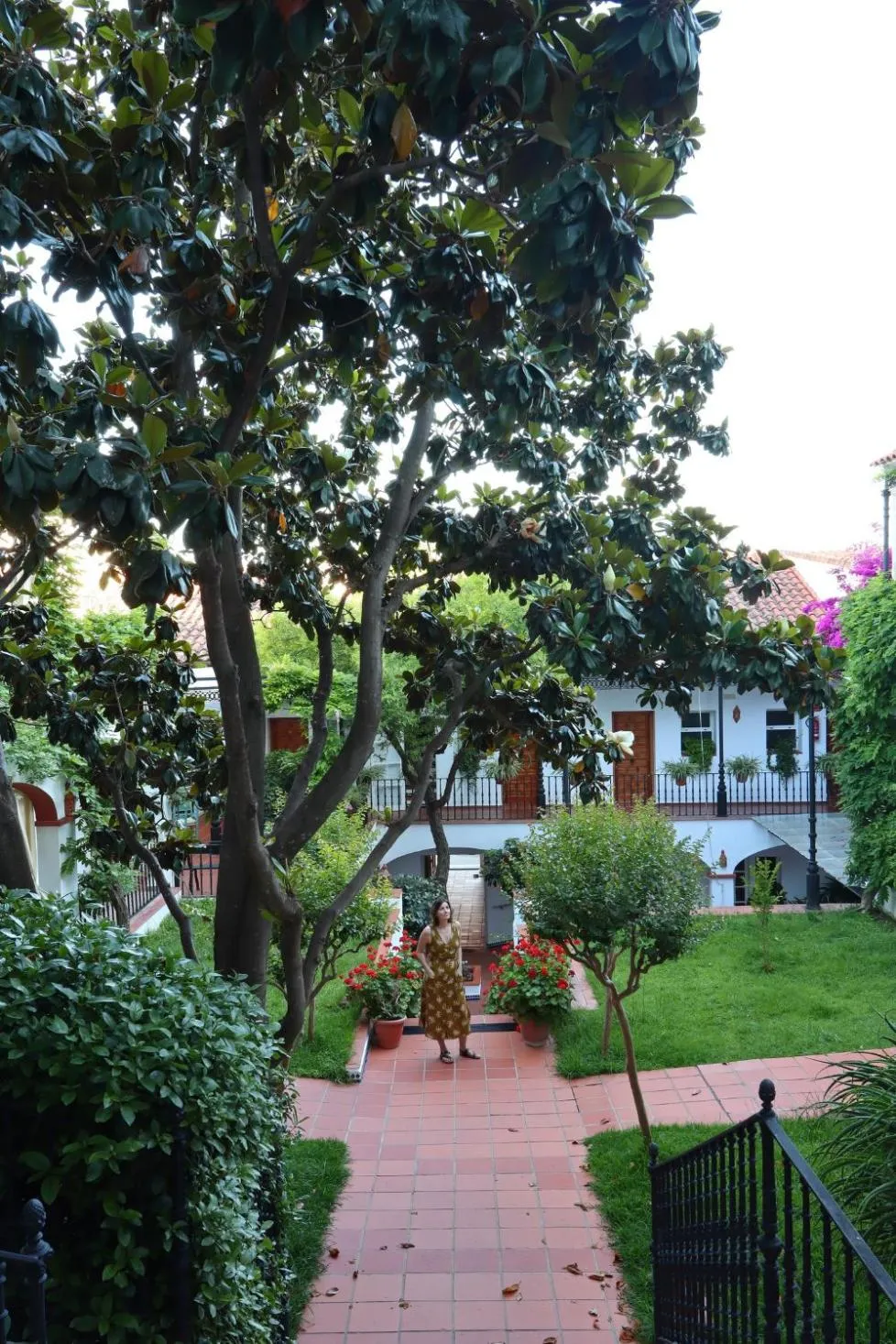 Patio in Hotel Varinia Serena - Balneario de Alange