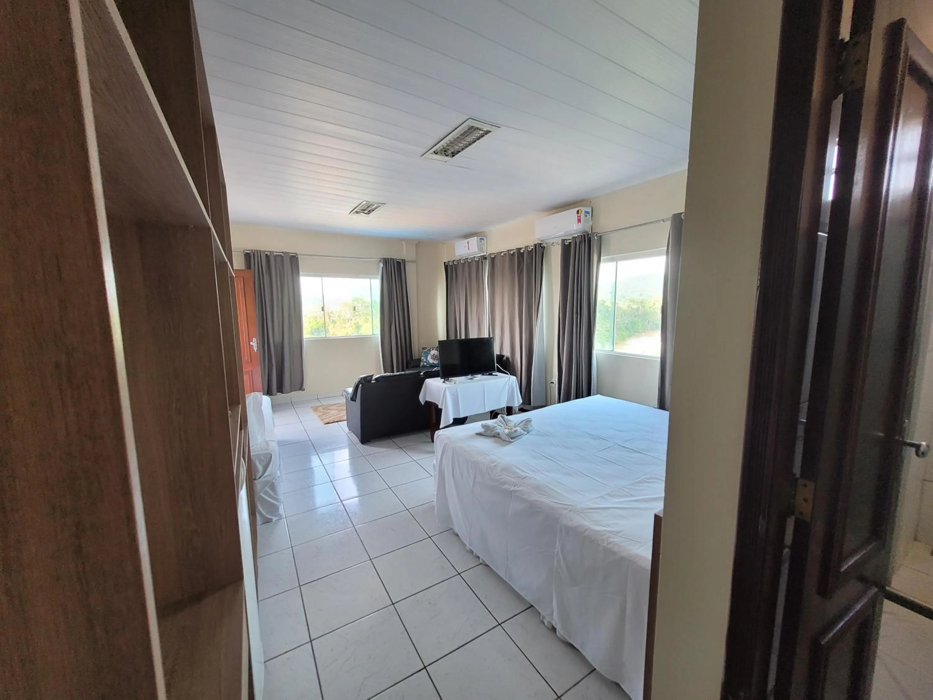 Bed in Hotel Floresta do Carajas