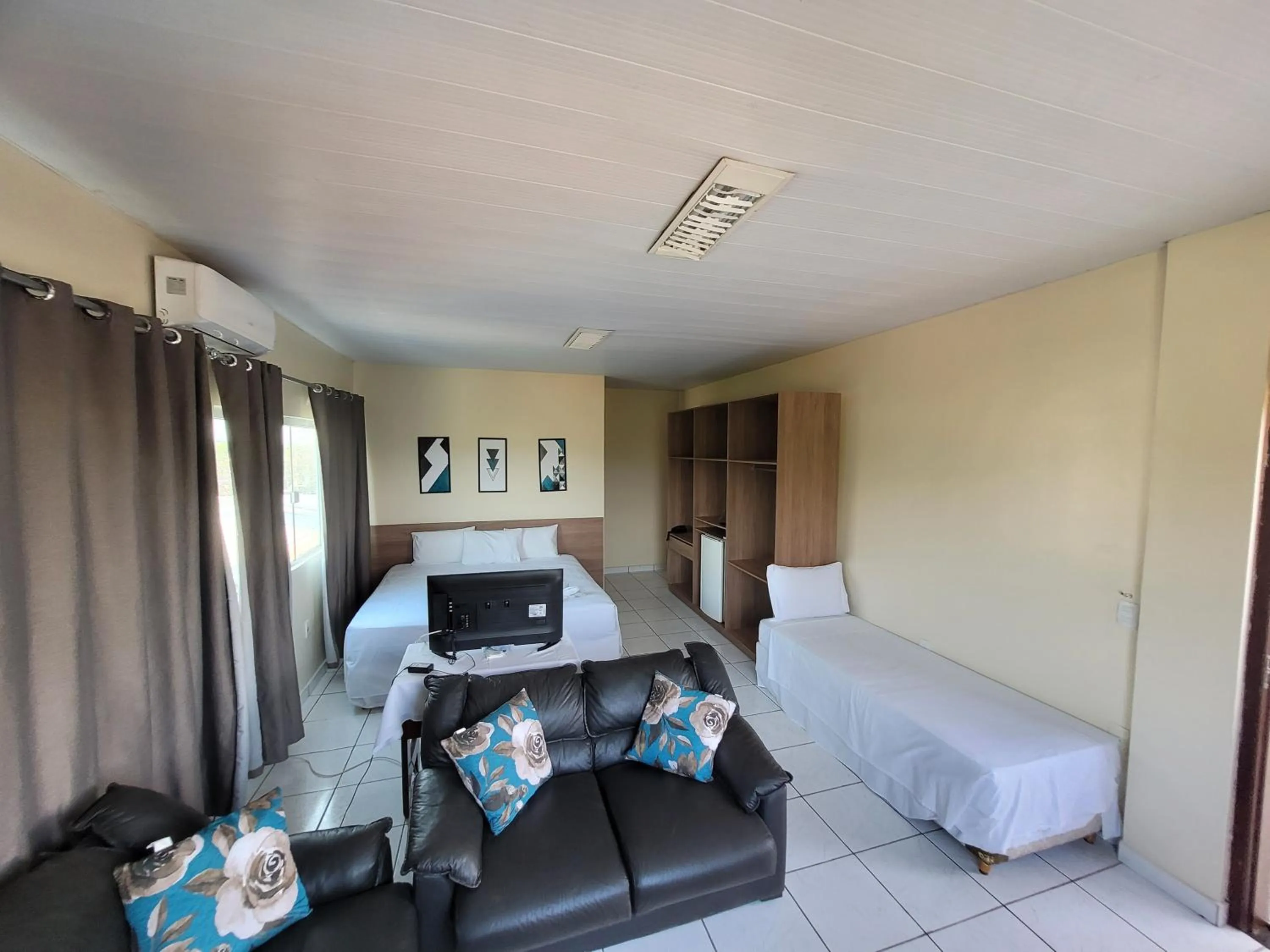 Bed in Hotel Floresta do Carajas