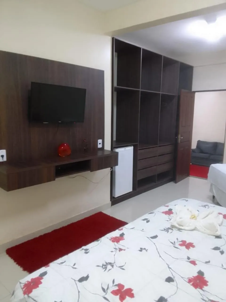 Bed in Hotel Floresta do Carajas