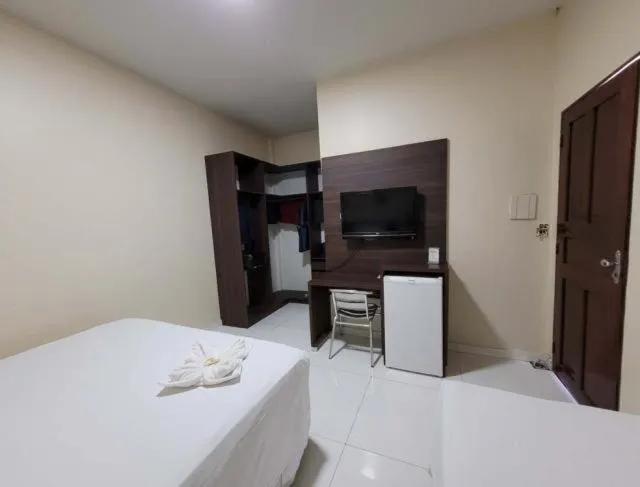 Bed in Hotel Floresta do Carajas