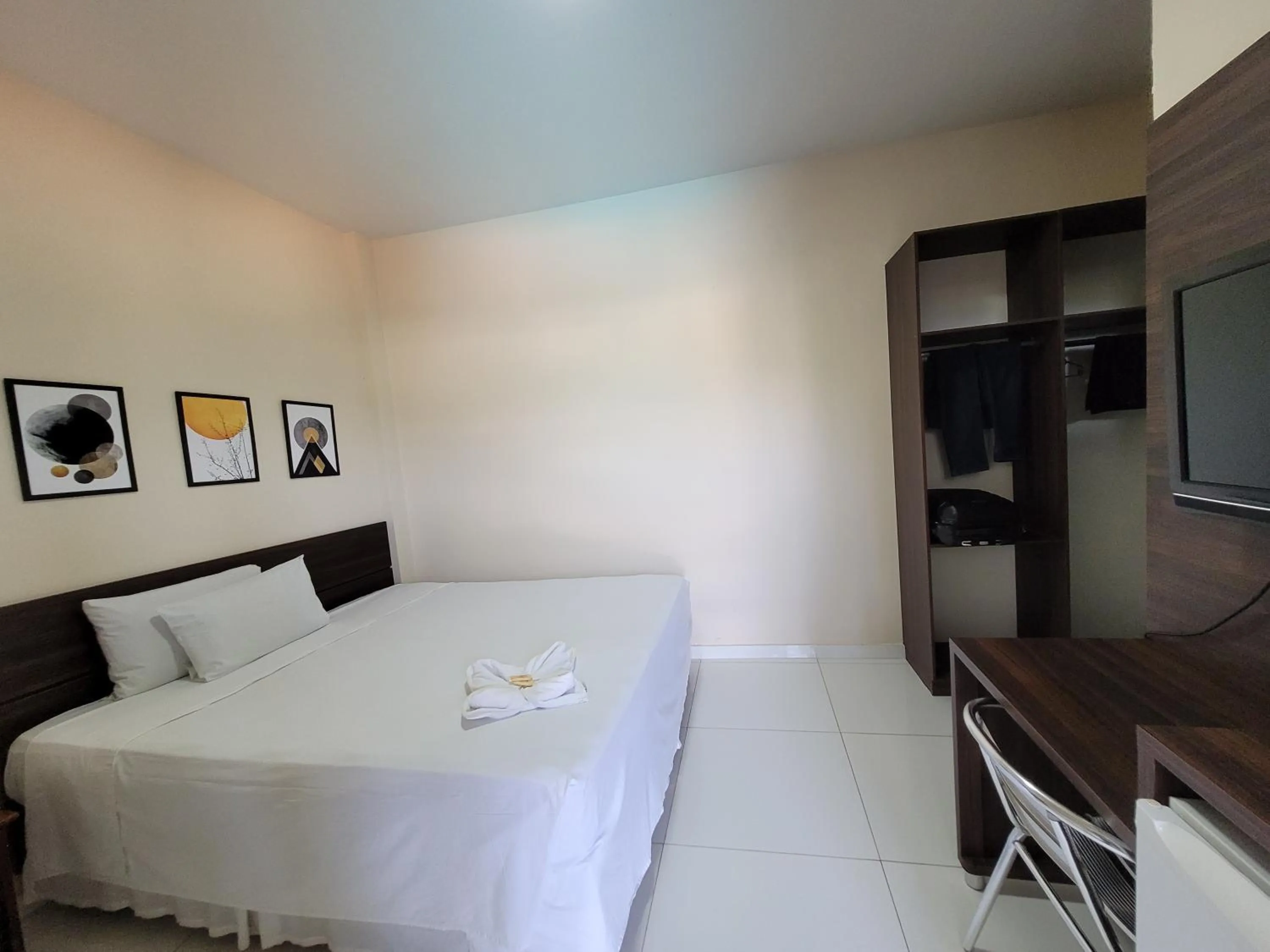 Bed in Hotel Floresta do Carajas