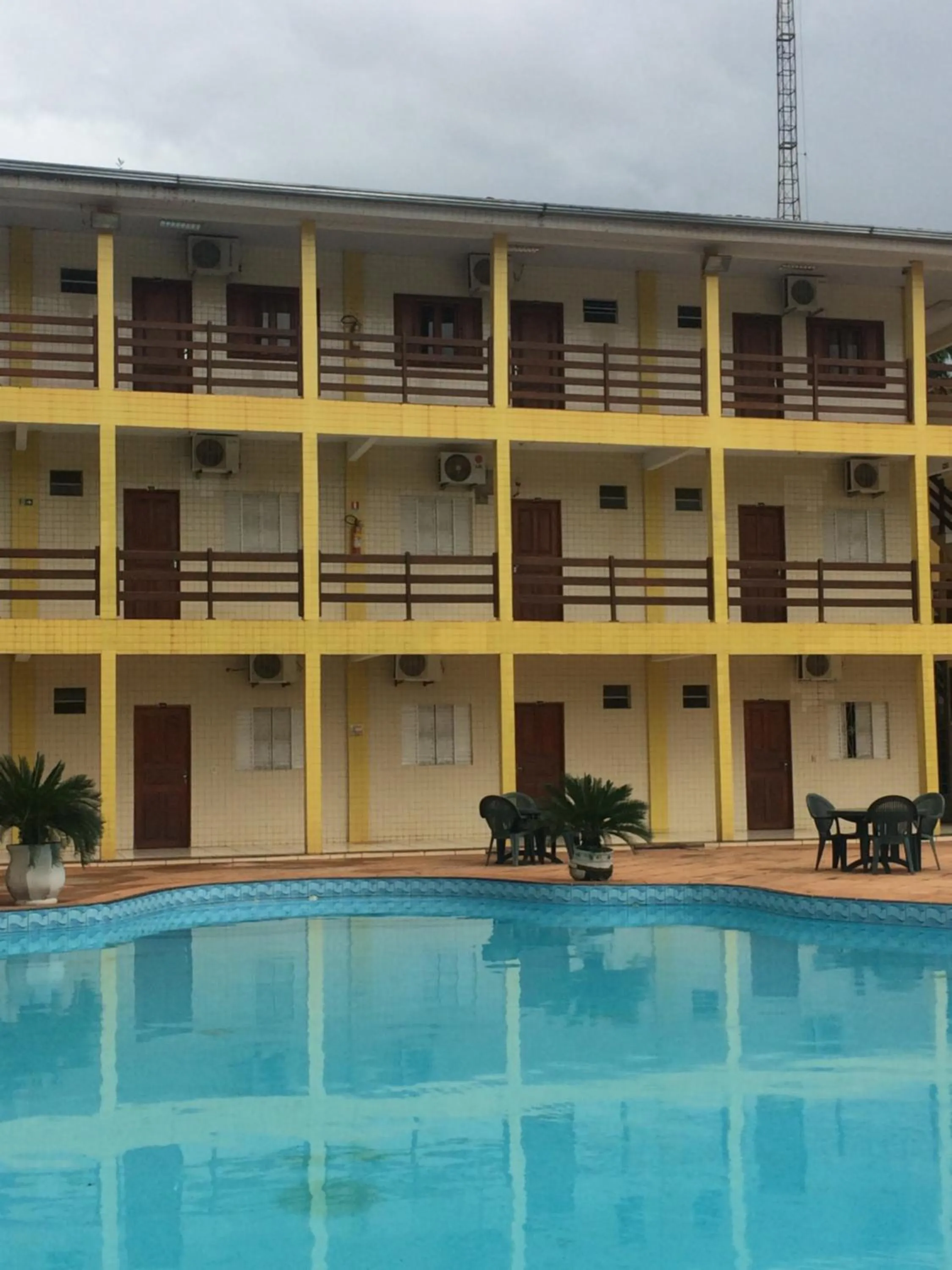 Swimming pool in Hotel Floresta do Carajas