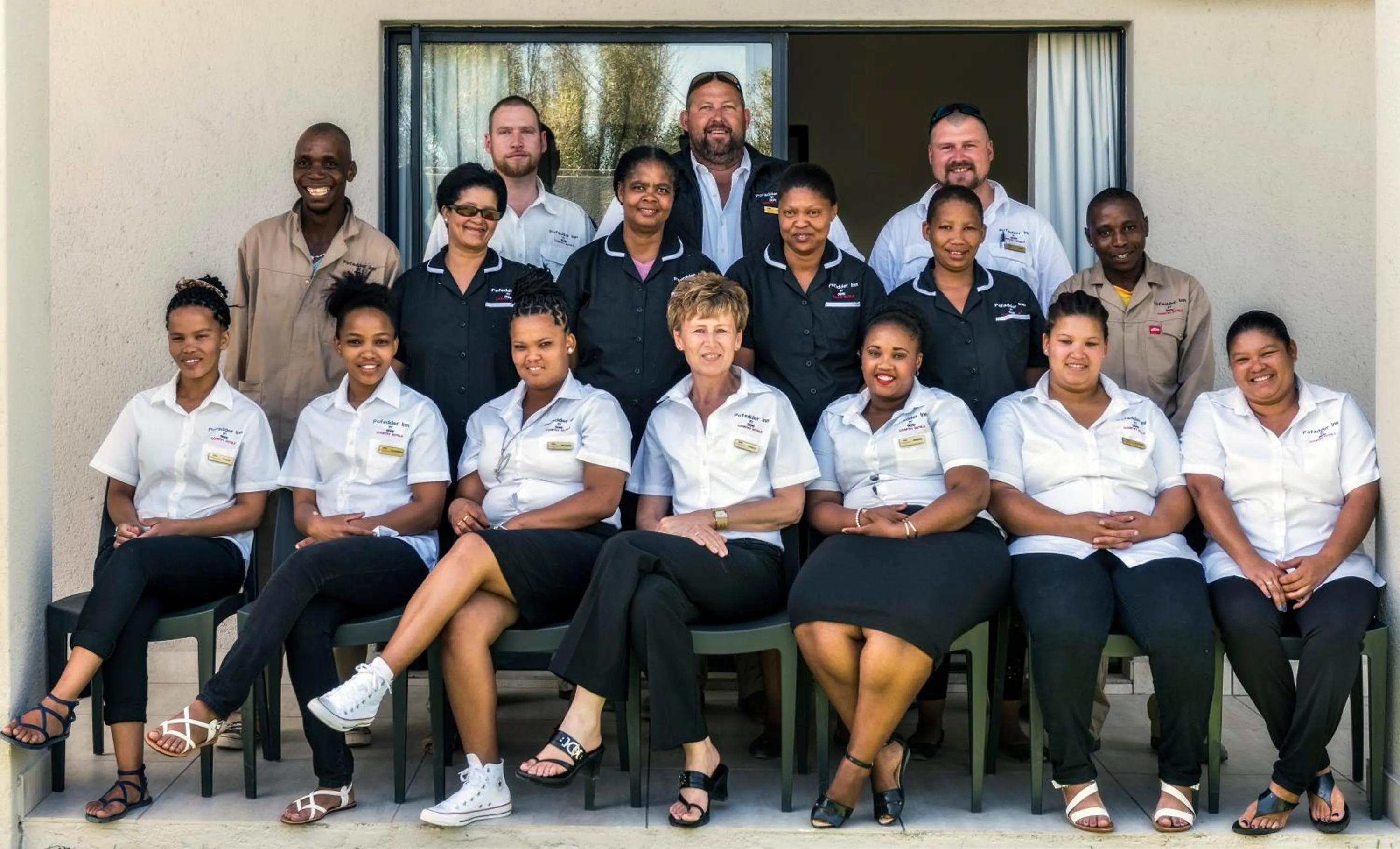 Staff in Pofadder Inn