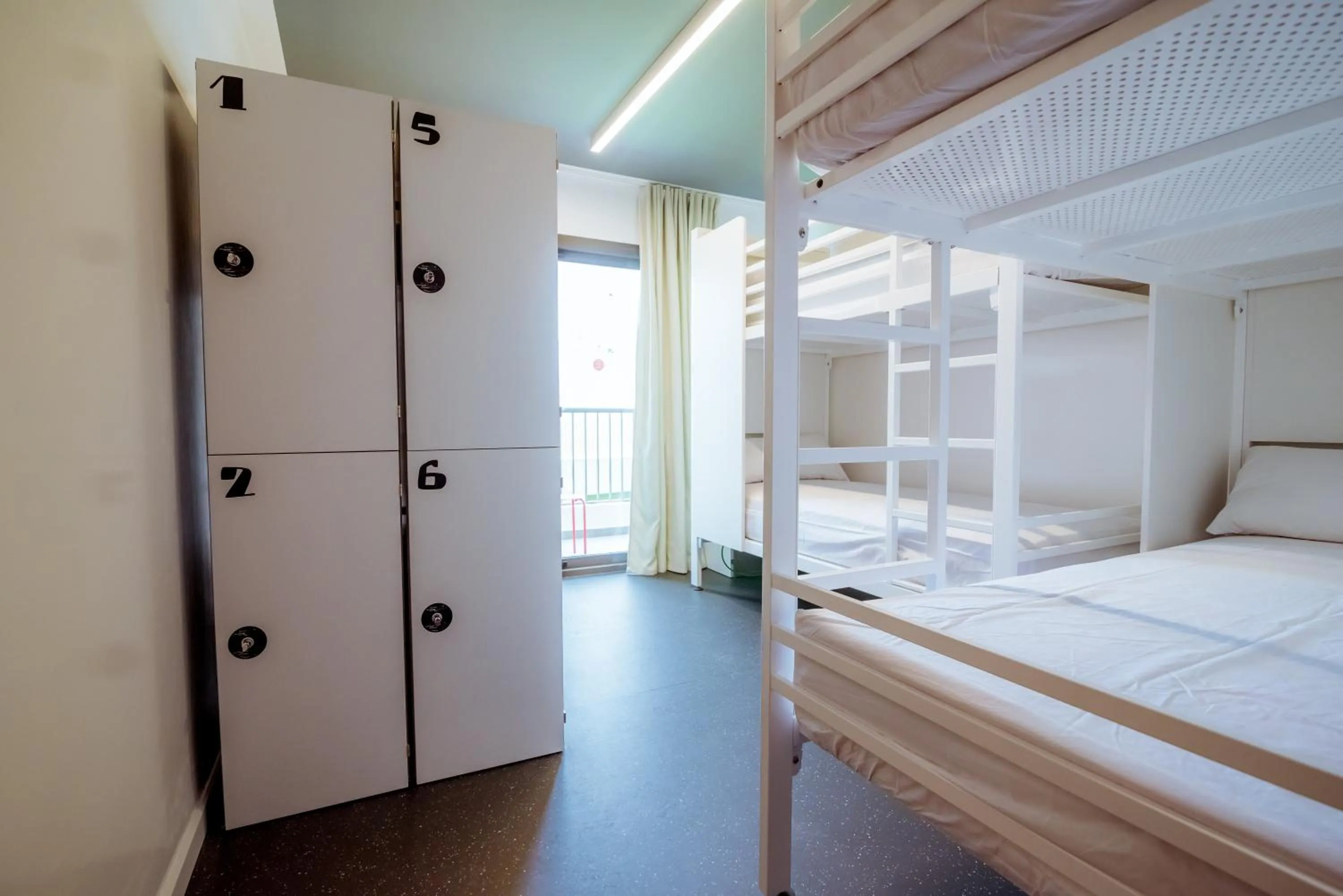 bunk bed, Bed in AMISTAT Island Hostel Ibiza - ALBERGUE JUVENIL