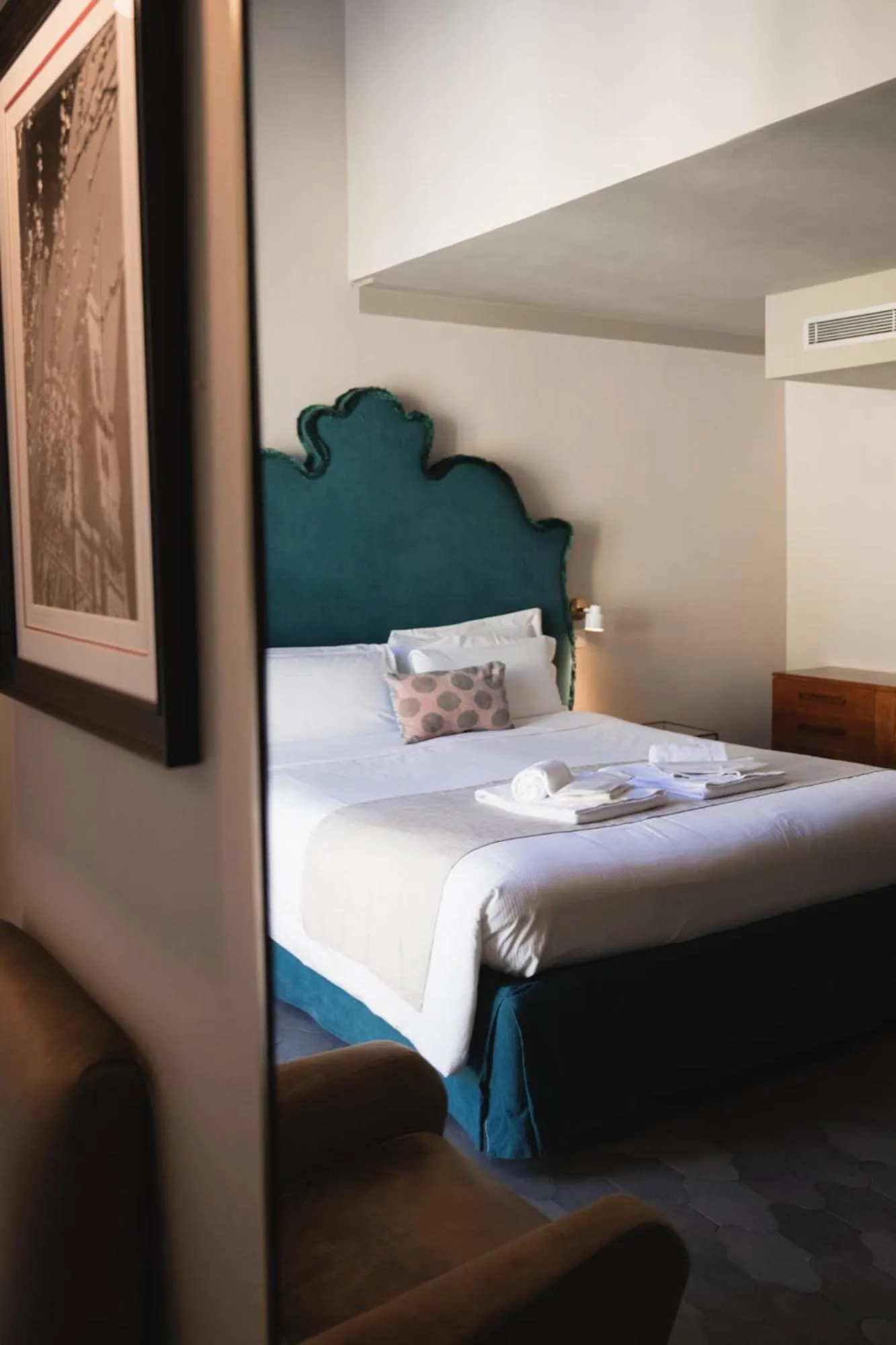 Bed in La Fonderia Firenze