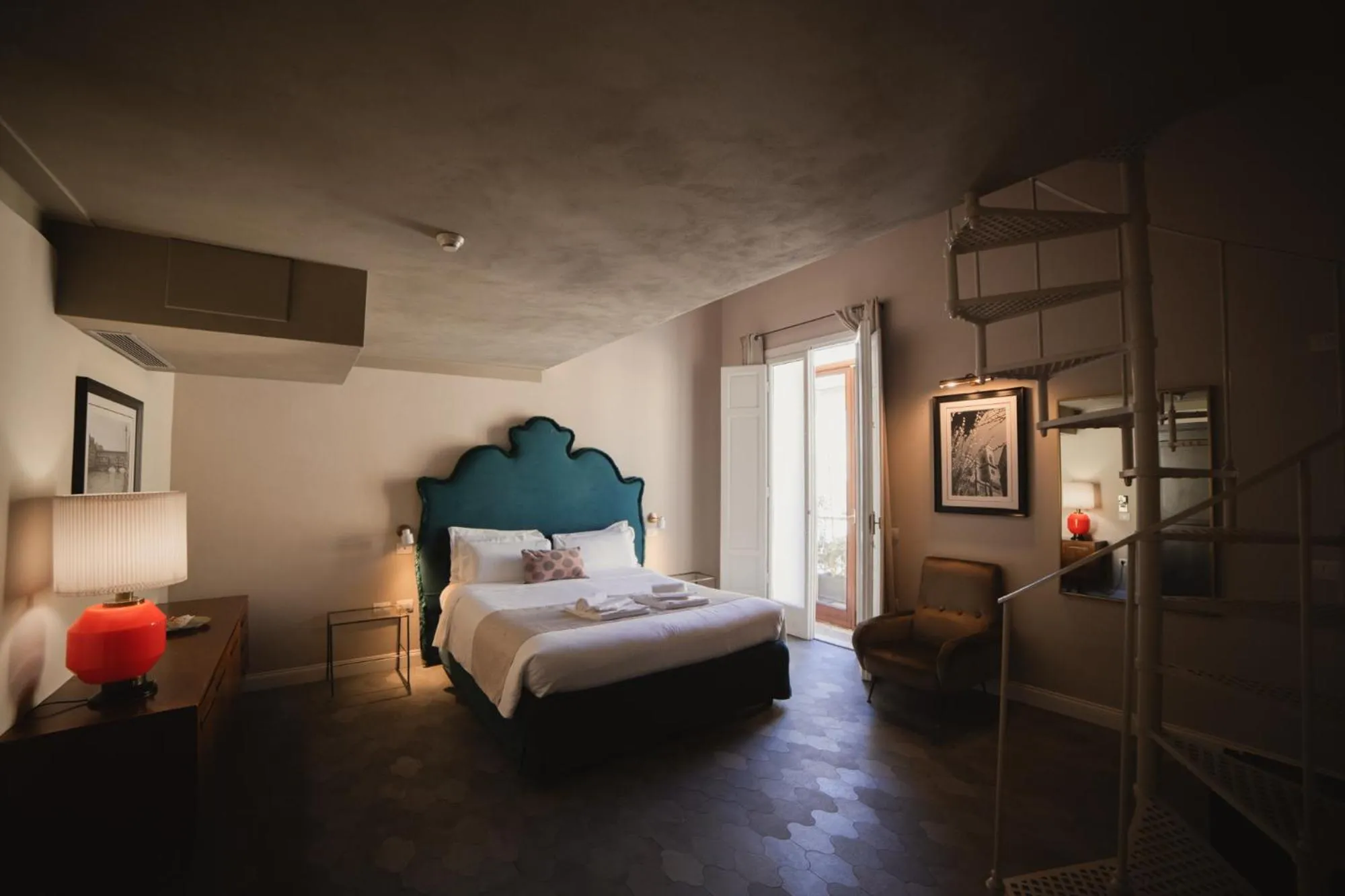 Bed in La Fonderia Firenze