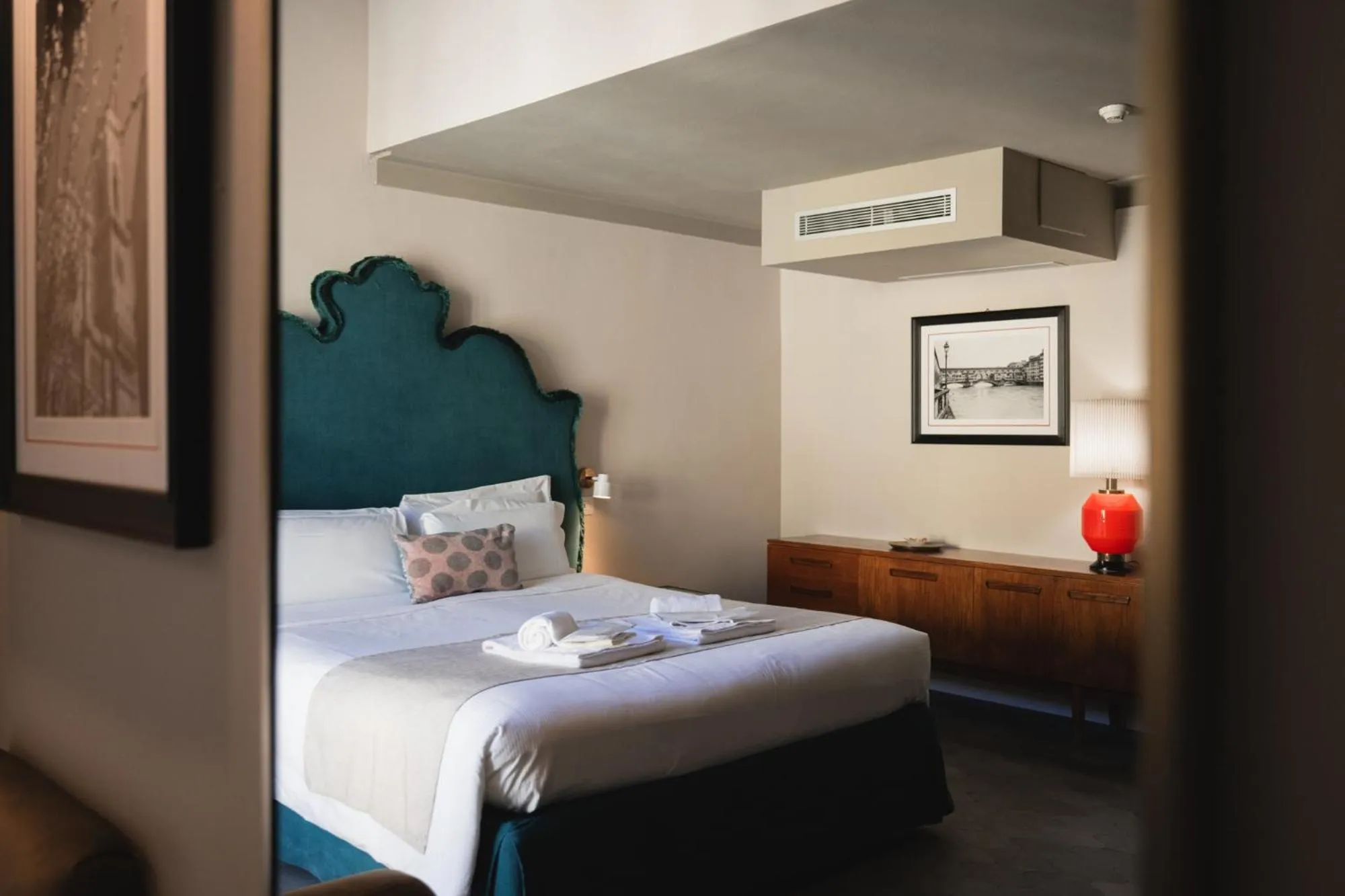 Bed in La Fonderia Firenze