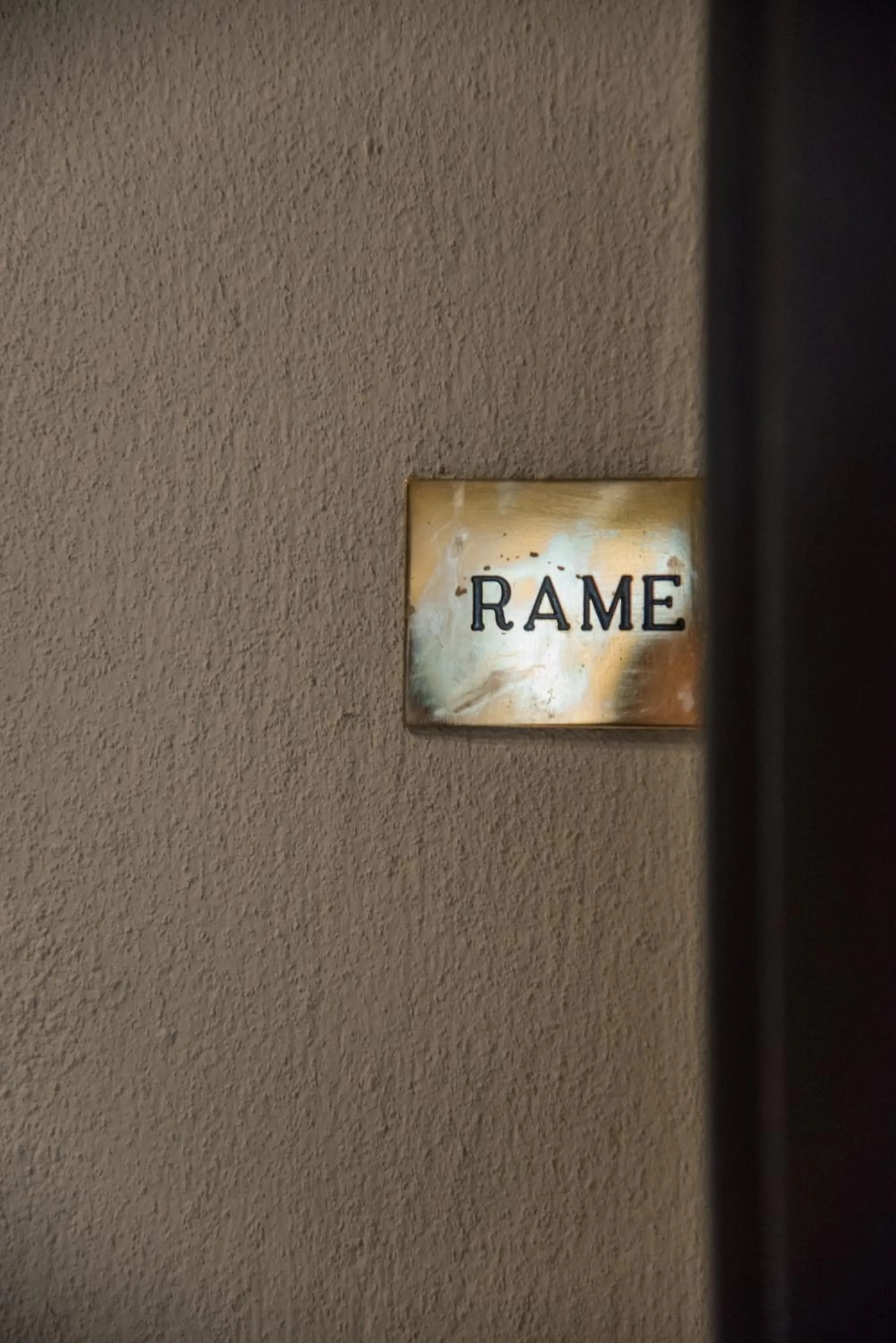 Decorative detail in La Fonderia Firenze