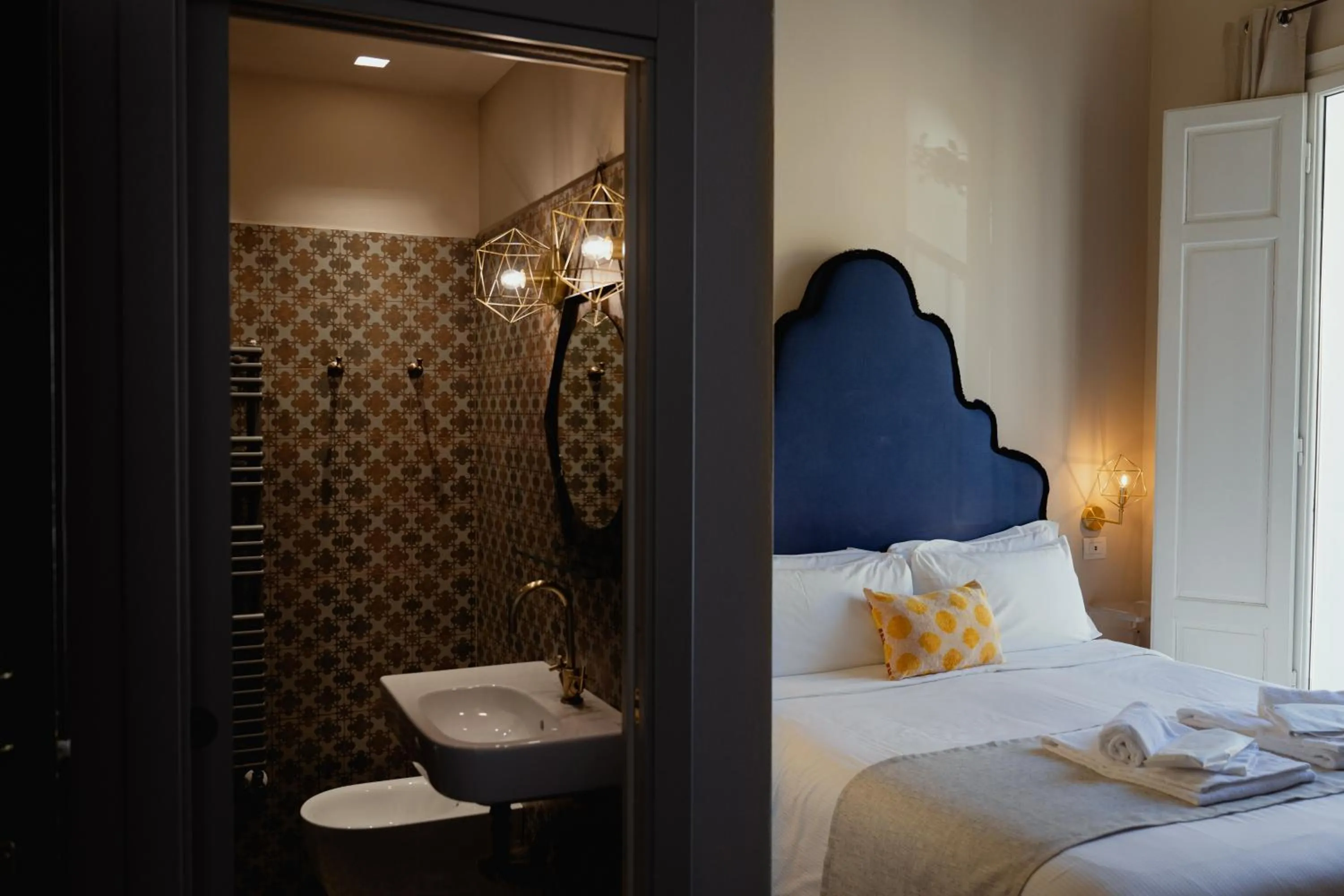 Bed in La Fonderia Firenze