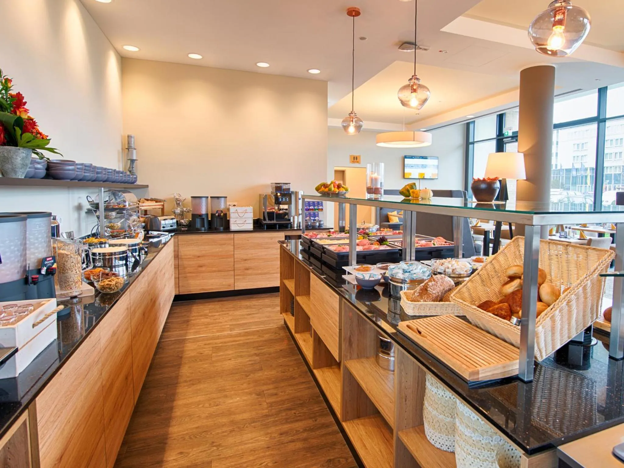 Buffet breakfast in LOGINN Hotel Leipzig