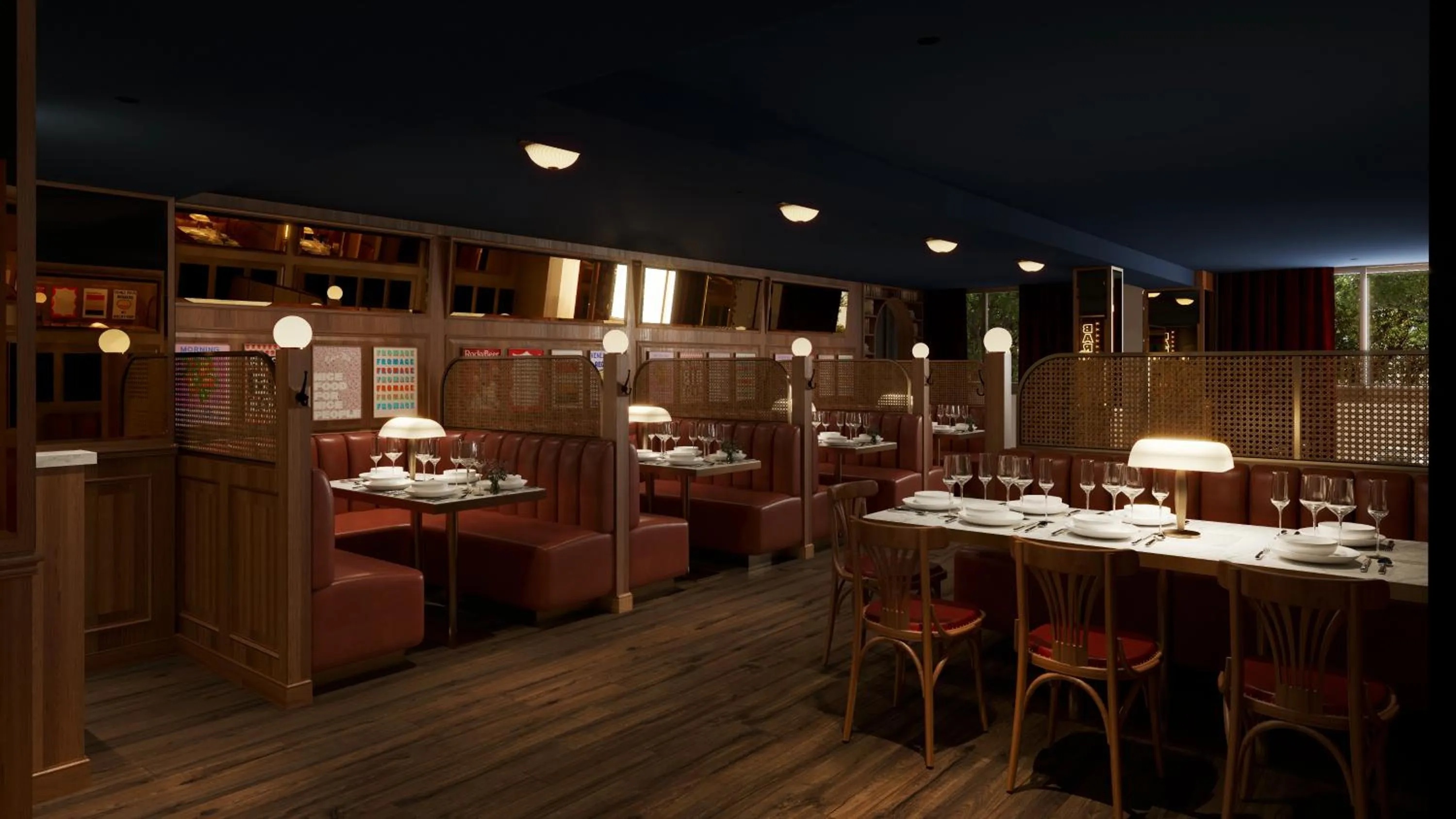 Restaurant/places to eat in Citadines Castellane Marseille